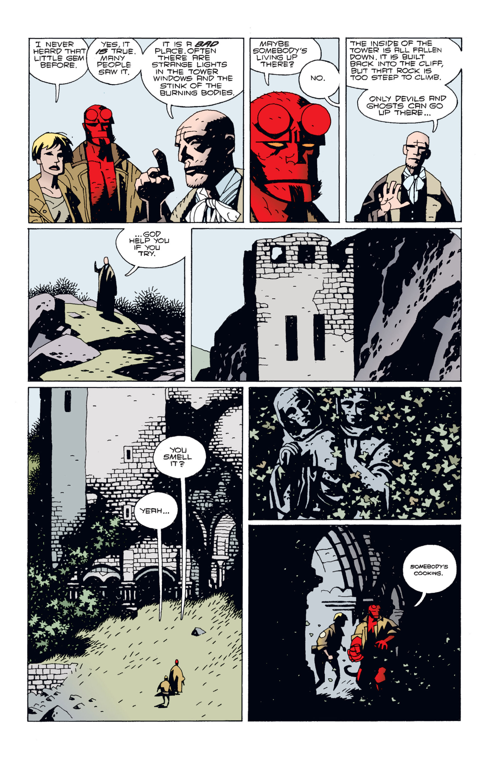 Read online Hellboy comic -  Issue #3 - 140