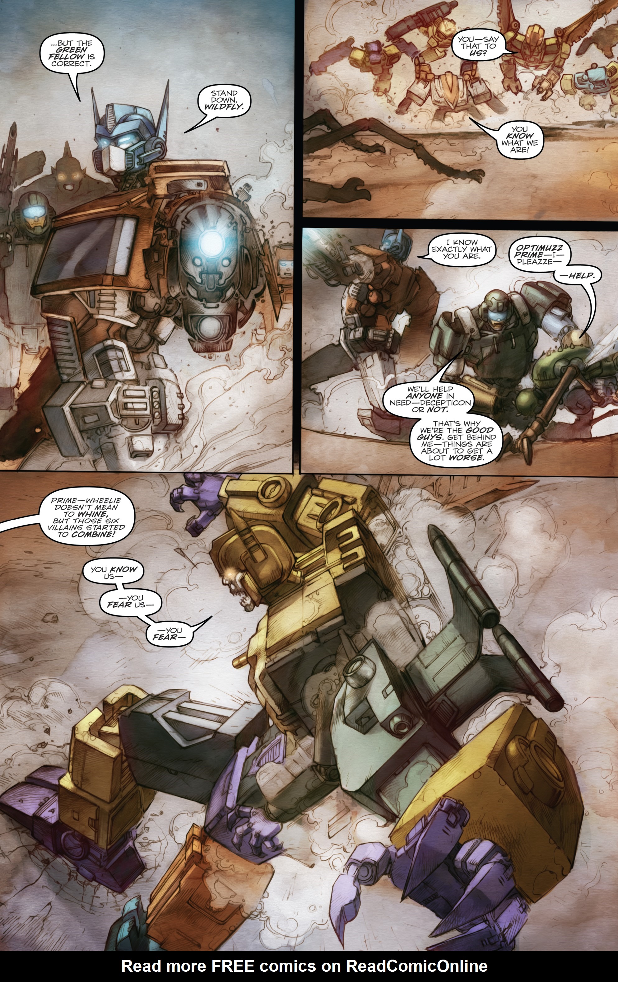 Read online Transformers: The IDW Collection Phase Two comic -  Issue # TPB 5 (Part 2) - 12