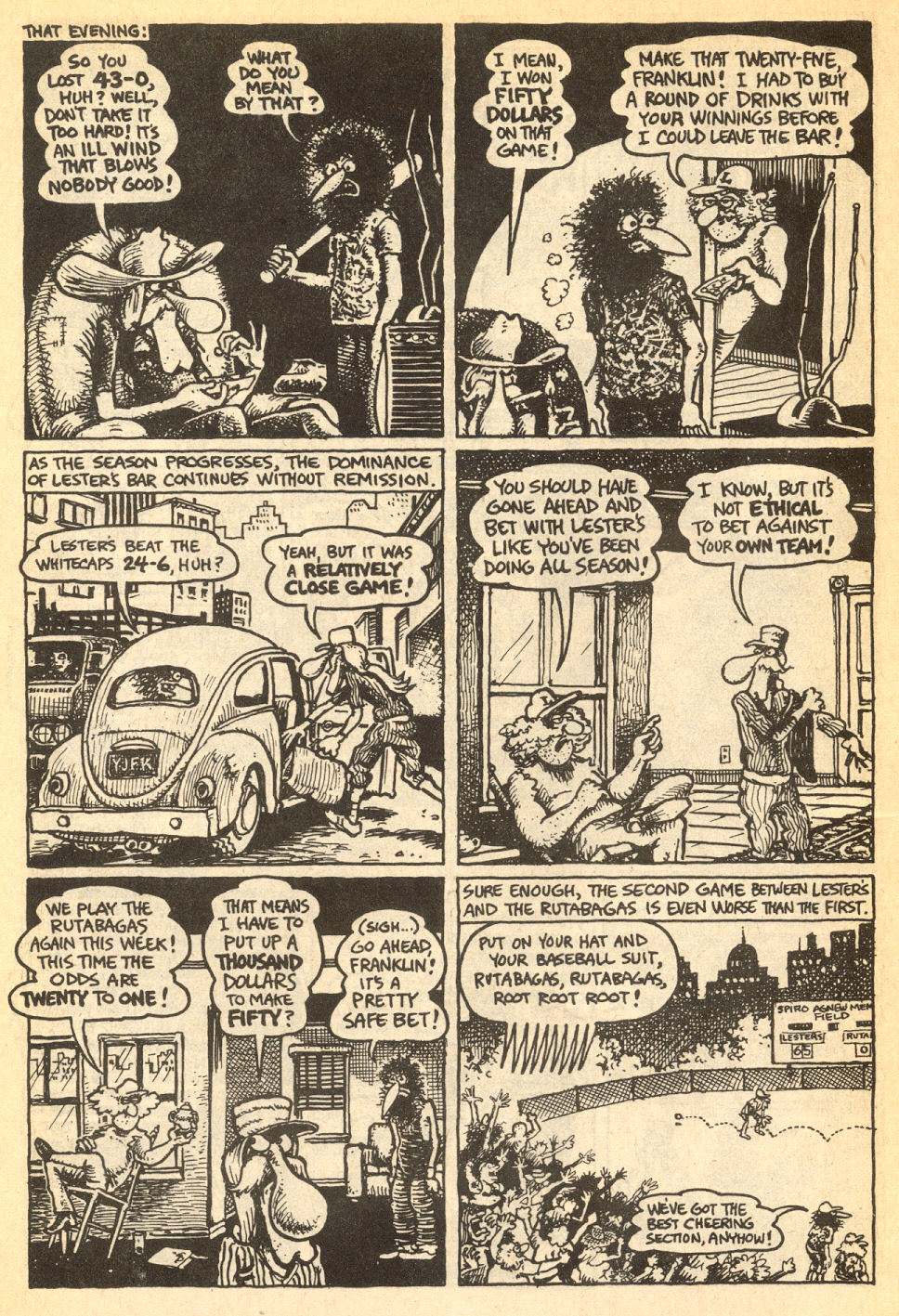 Read online Rip Off Comix comic -  Issue #5 - 6