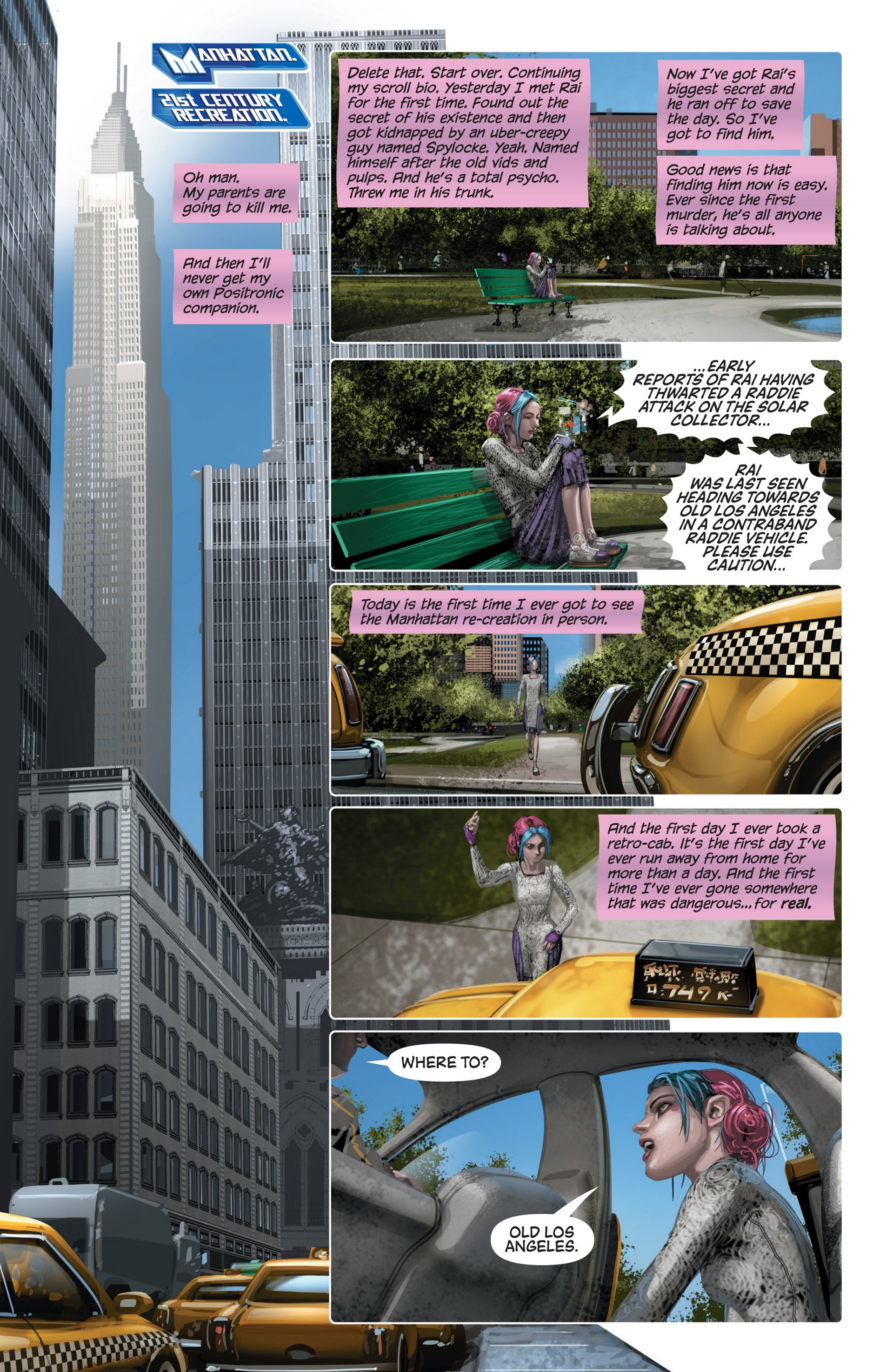 Read online Rai (2014) comic -  Issue #3 - 13