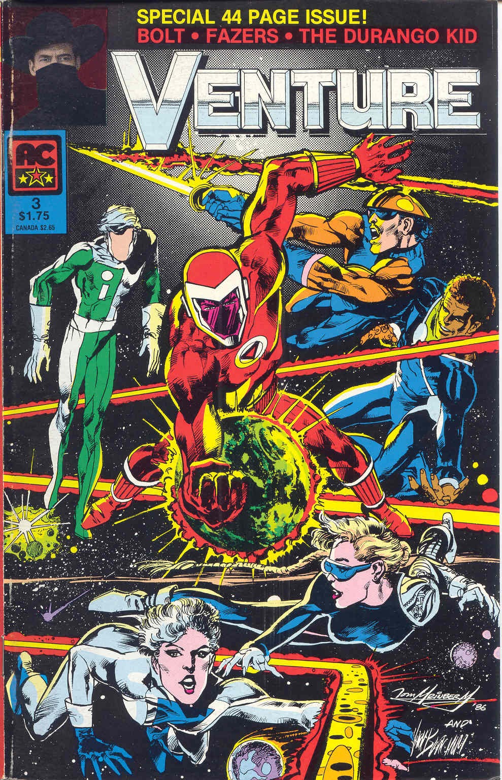 Read online Venture (1986) comic -  Issue #3 - 1