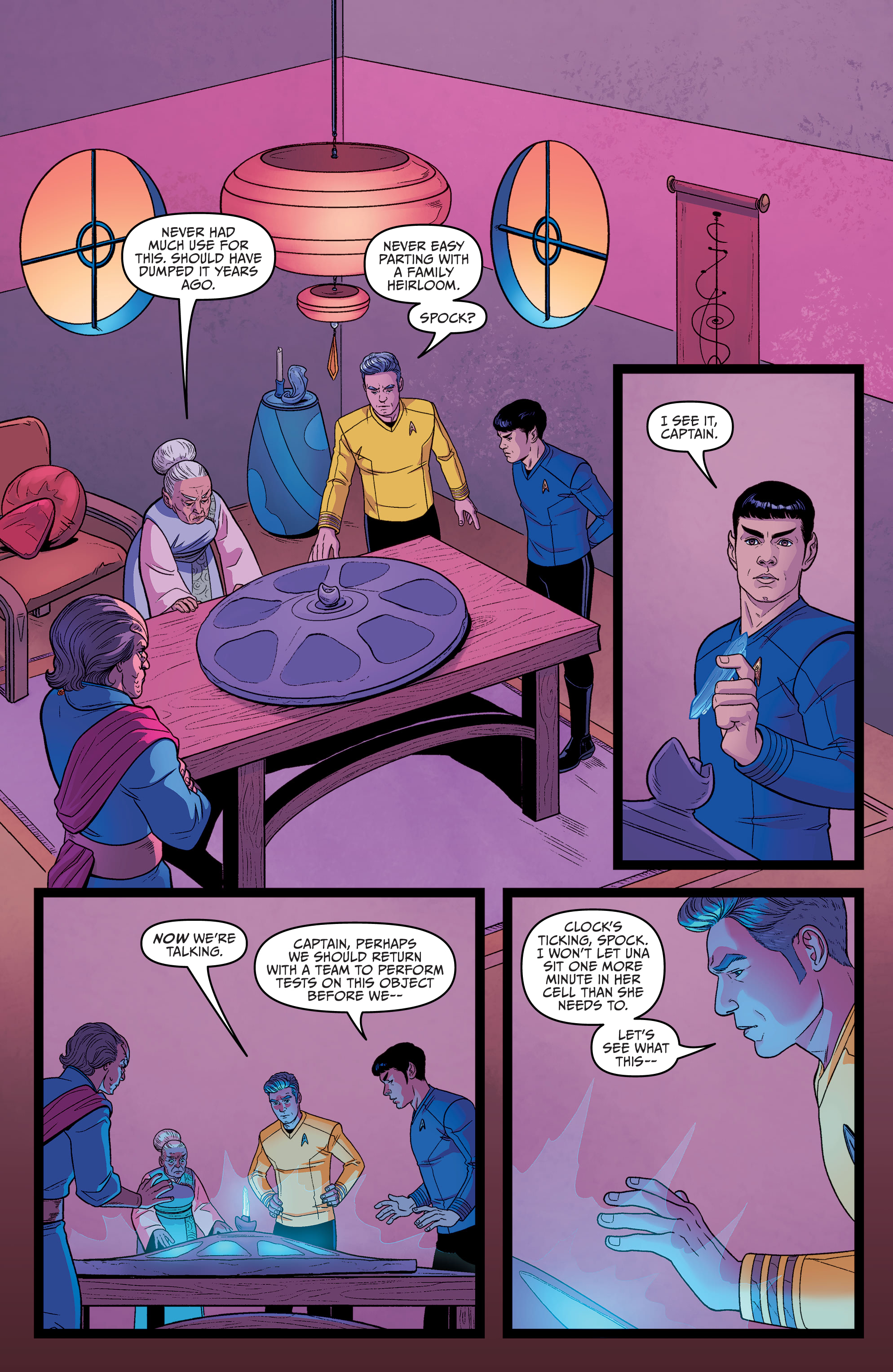 Read online Star Trek: Strange New Worlds - The Illyrian Enigma comic -  Issue #4 - 12