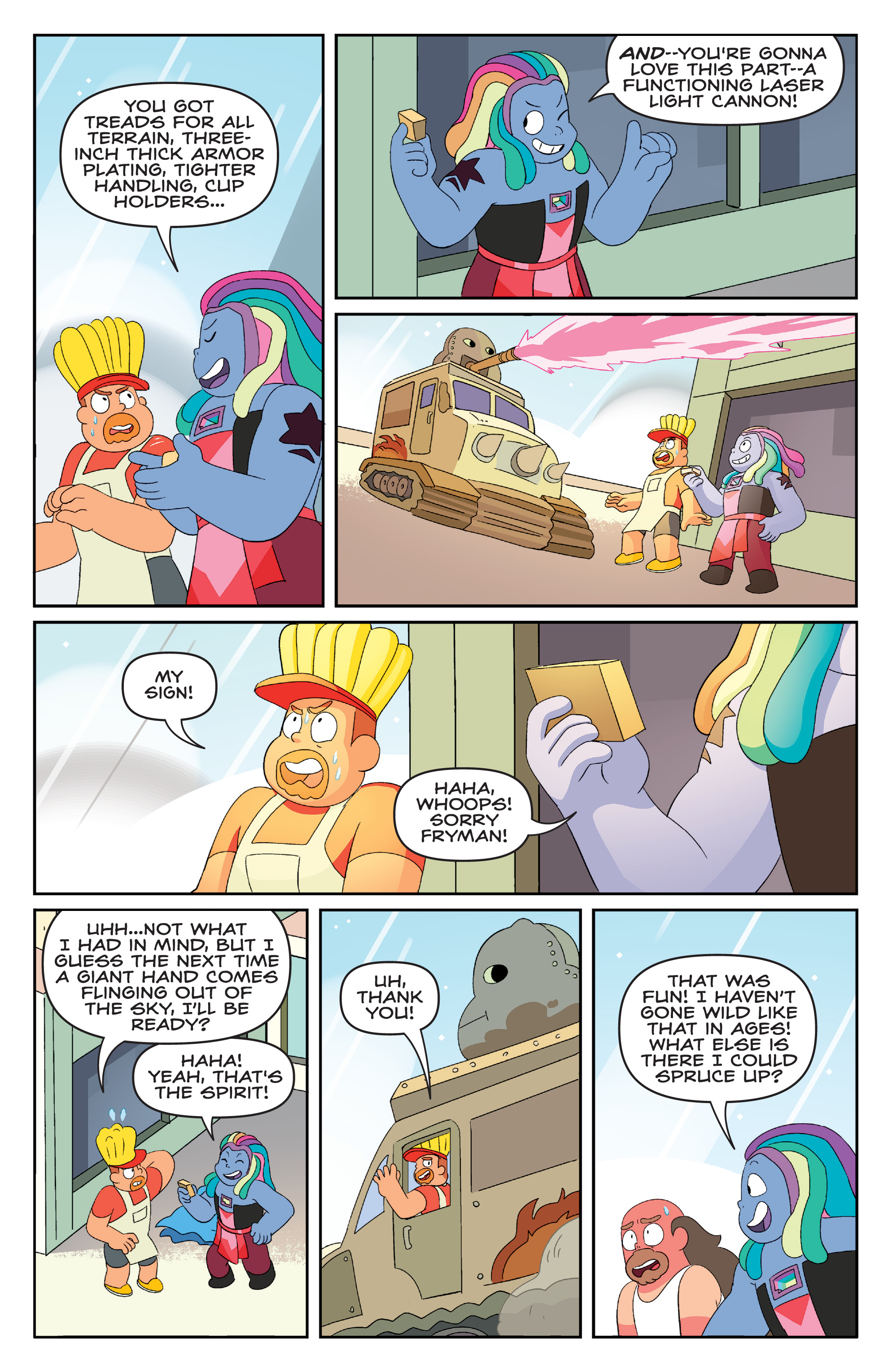 Read online Steven Universe Ongoing comic -  Issue #35 - 9
