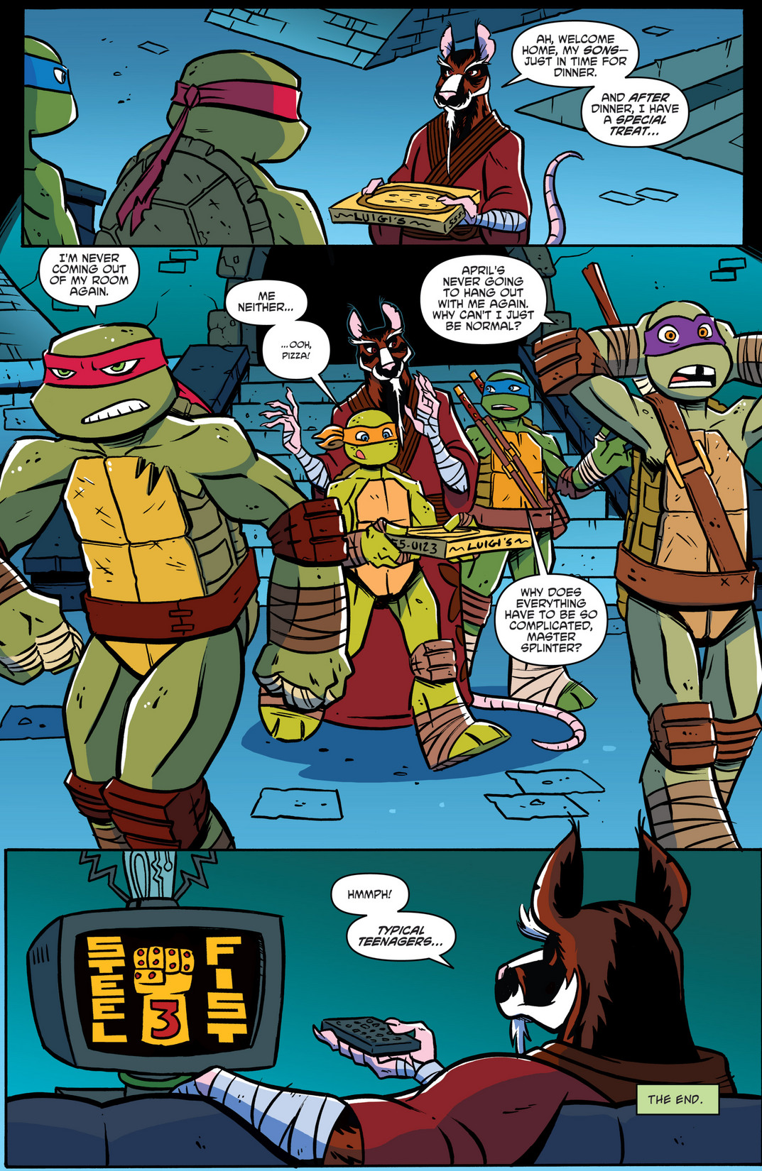 Read online Teenage Mutant Ninja Turtles New Animated Adventures comic -  Issue #7 - 24