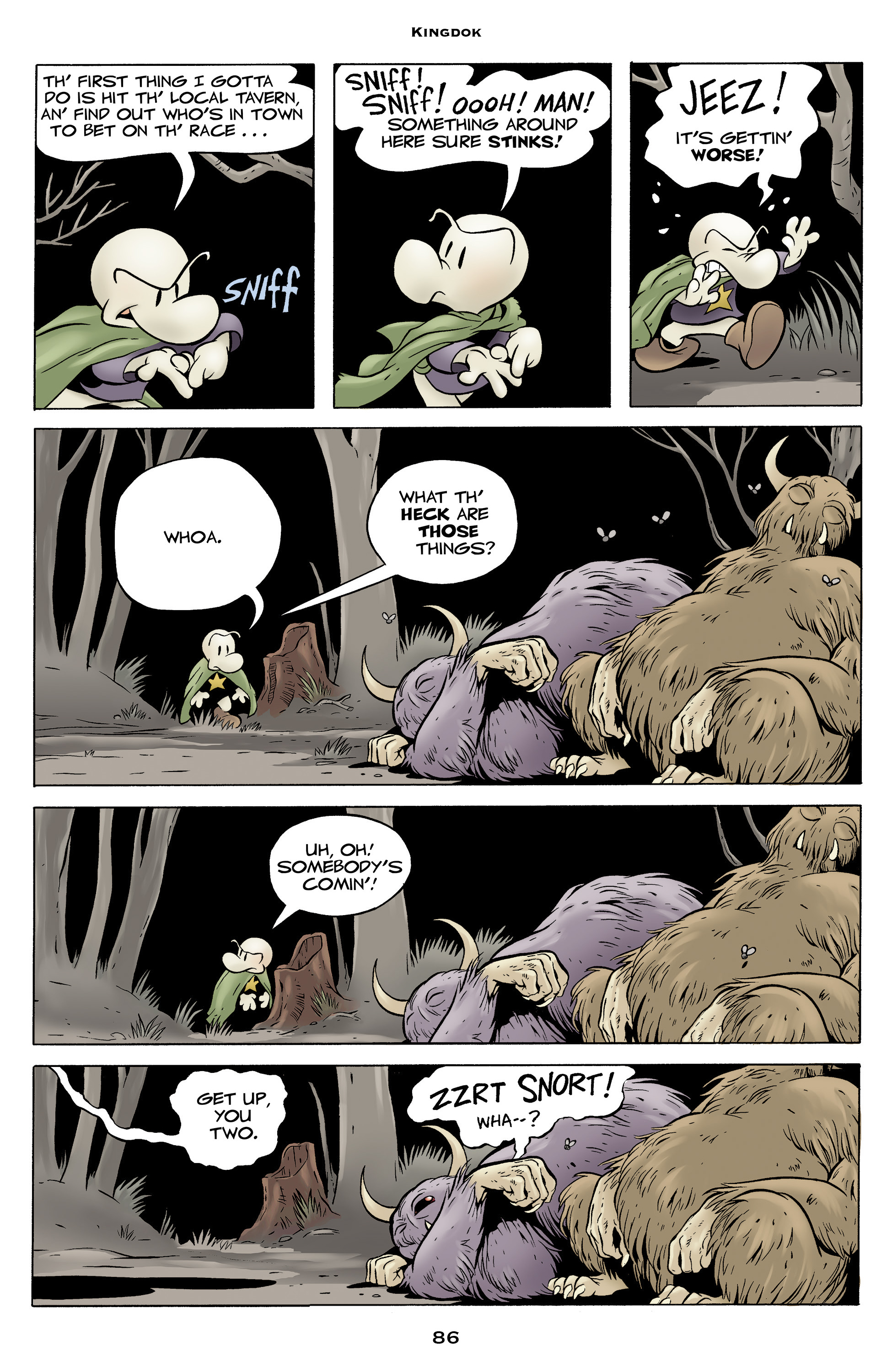 Read online Bone: Out From Boneville comic -  Issue # TPB - 86