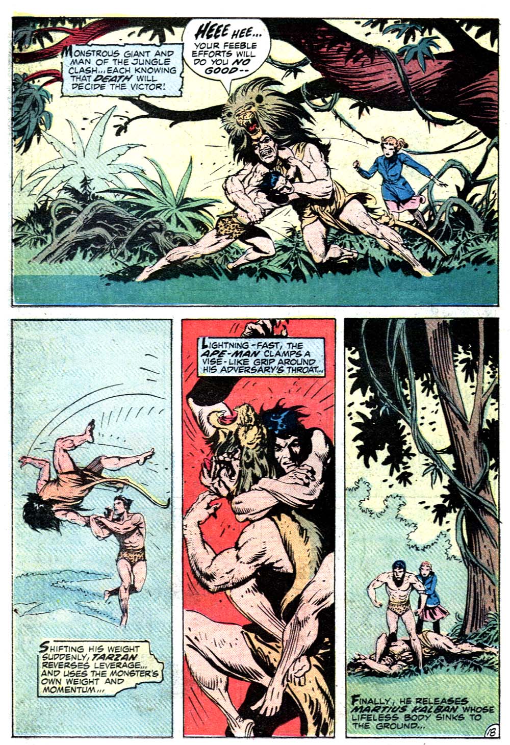 Read online Tarzan (1972) comic -  Issue #211 - 21
