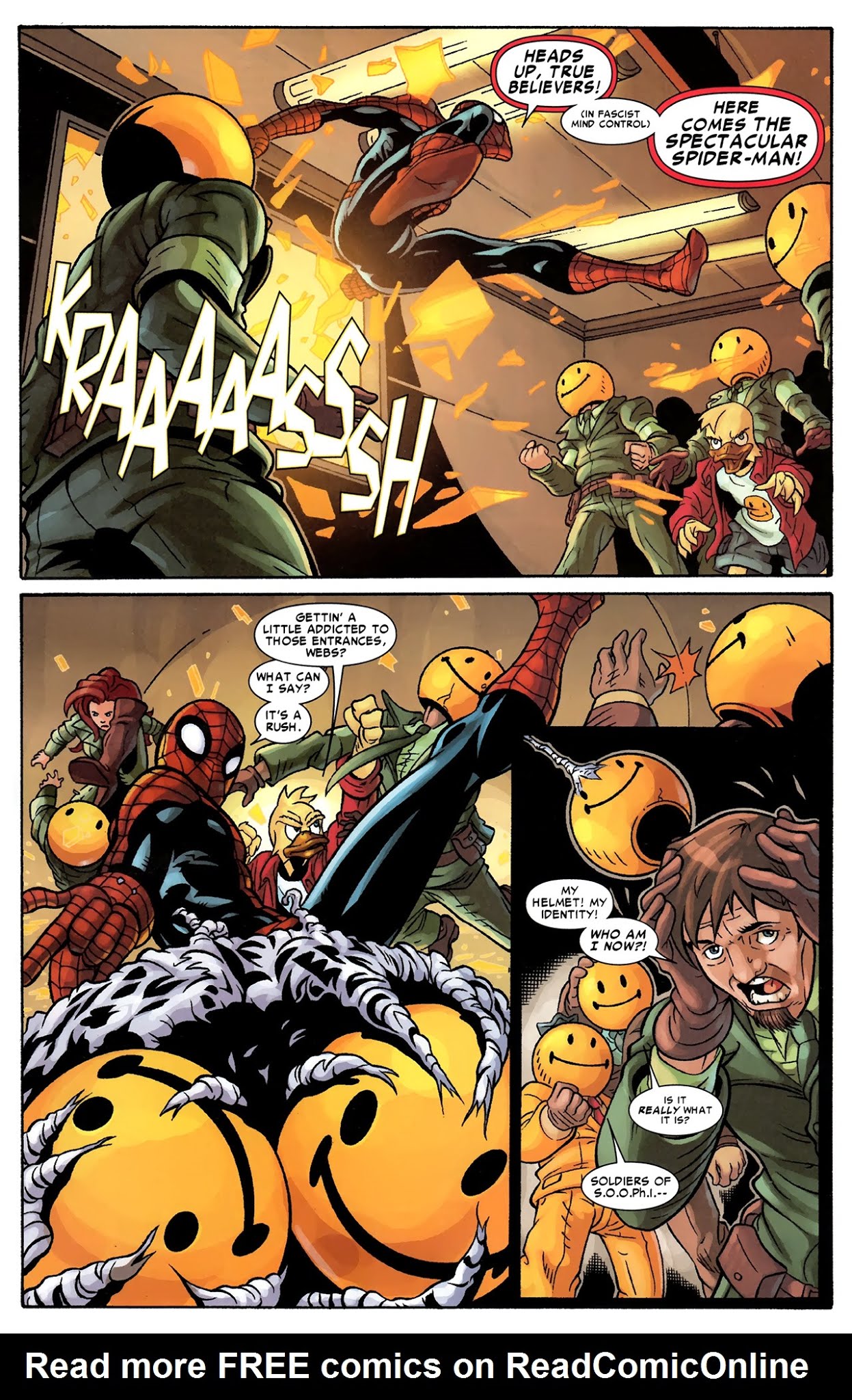 Read online The Amazing Spider-Man: Back in Quack comic -  Issue # Full - 22