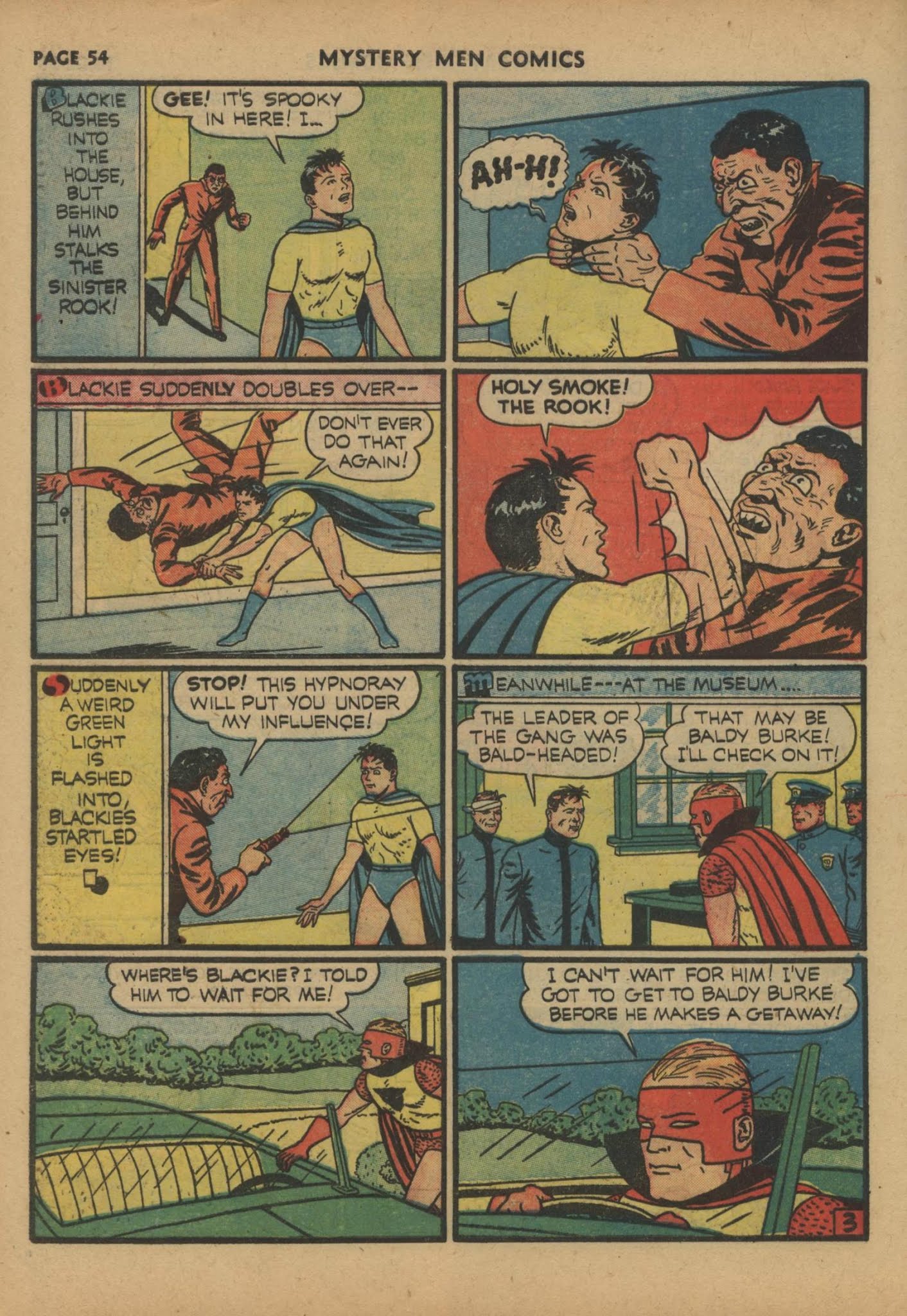 Read online Mystery Men Comics comic -  Issue #19 - 56