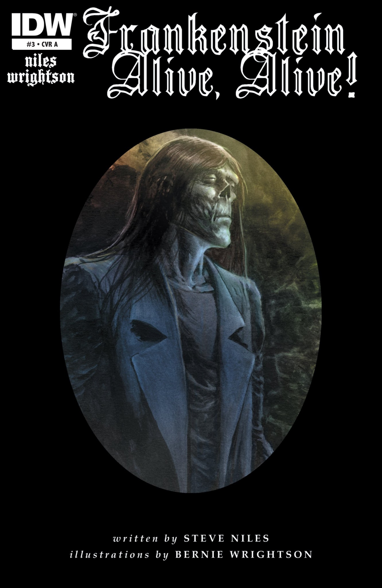 Read online Frankenstein Alive, Alive! comic -  Issue #3 - 1