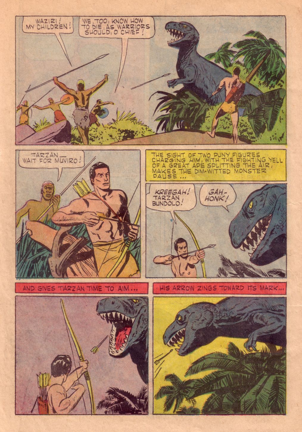 Read online Tarzan (1948) comic -  Issue #131 - 18