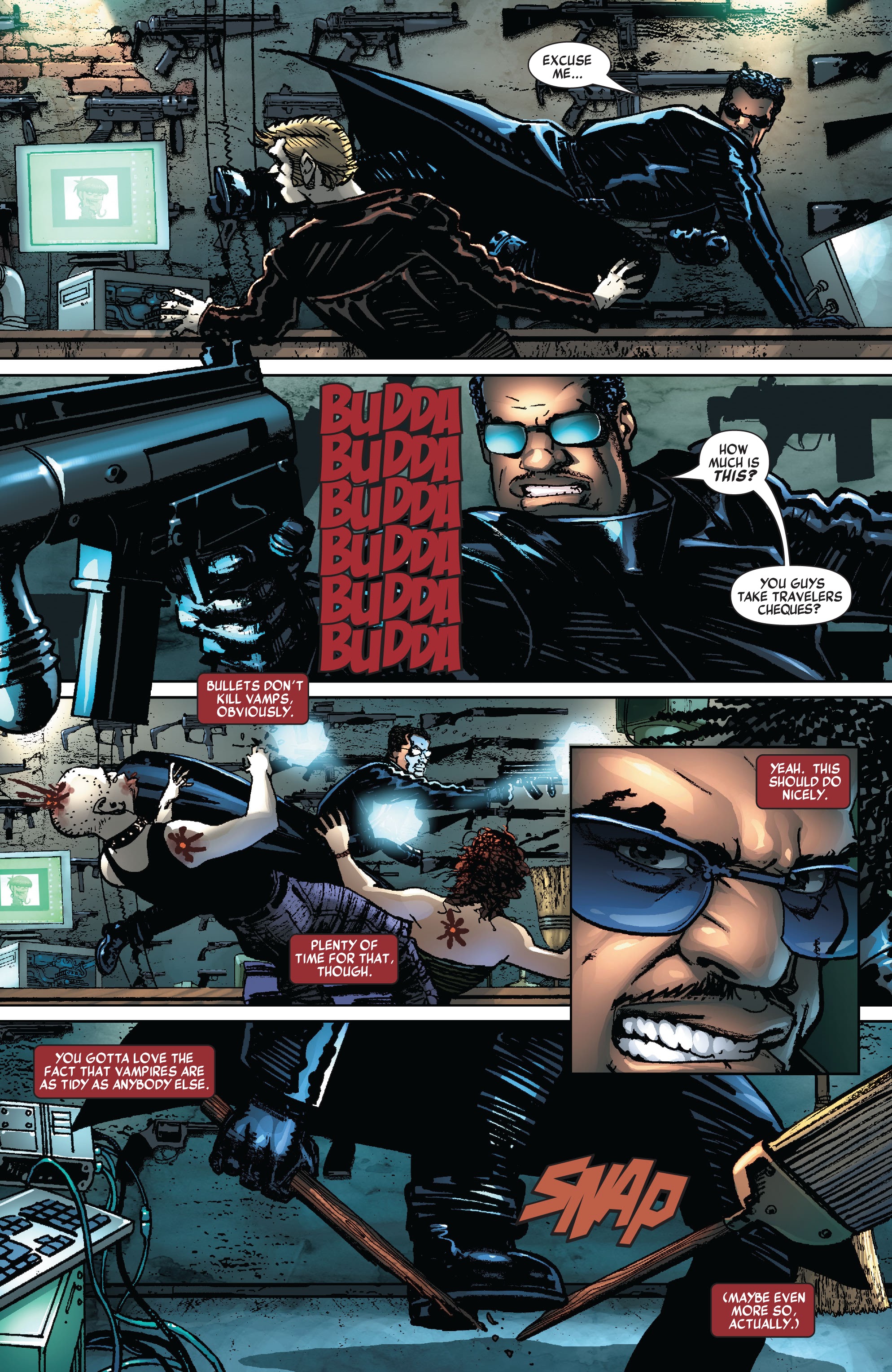Read online Blade by Marc Guggenheim: The Complete Collection comic -  Issue # TPB (Part 2) - 45