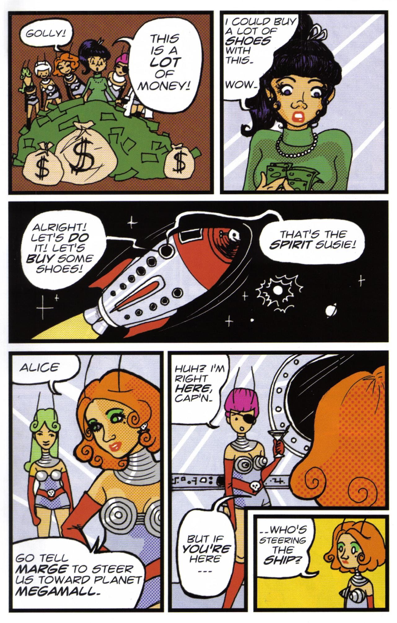 Read online I Was Kidnapped By Lesbian Pirates From Outer Space comic -  Issue #2 - 22