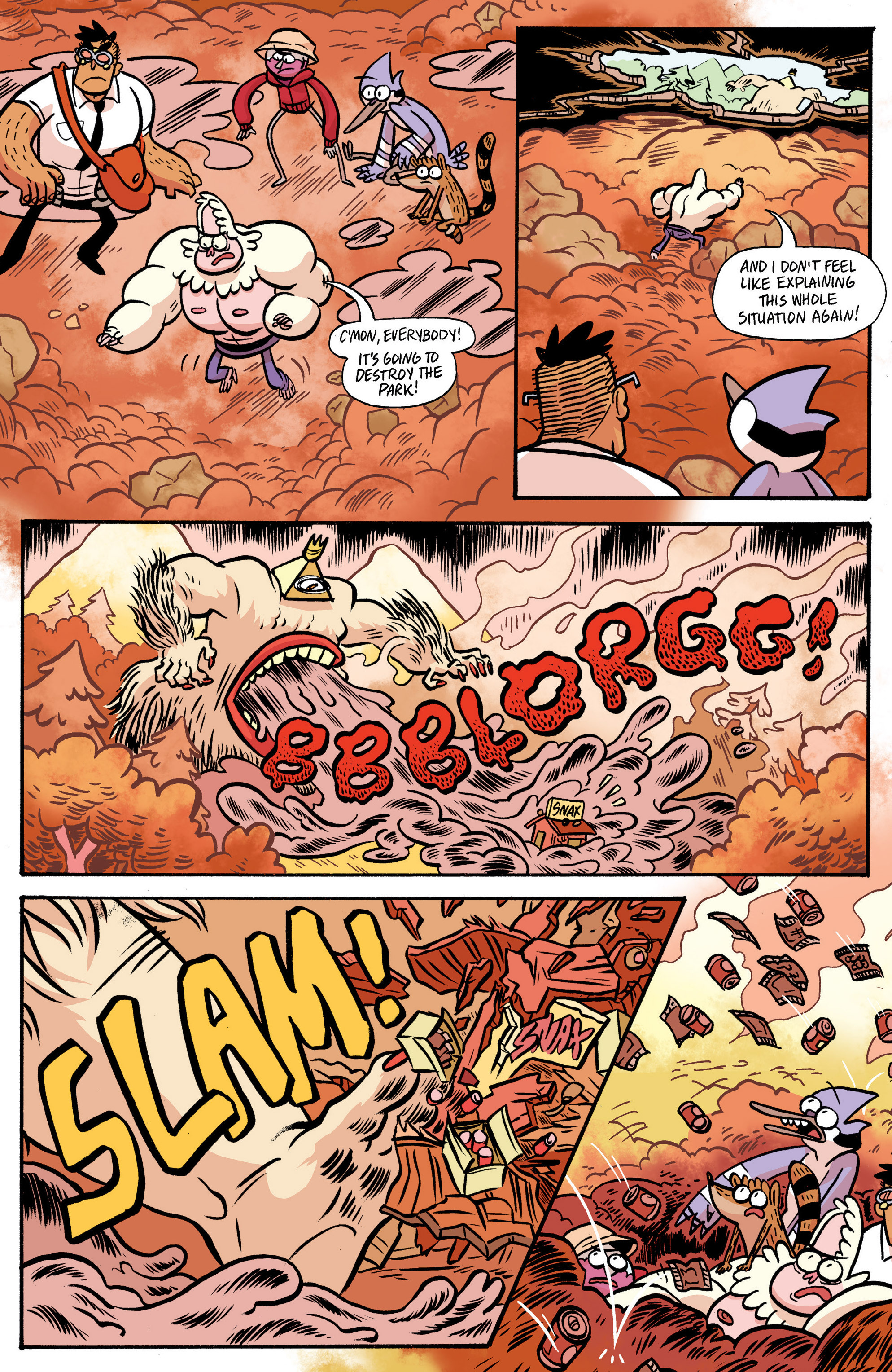 Read online Regular Show: Skips comic -  Issue #6 - 13