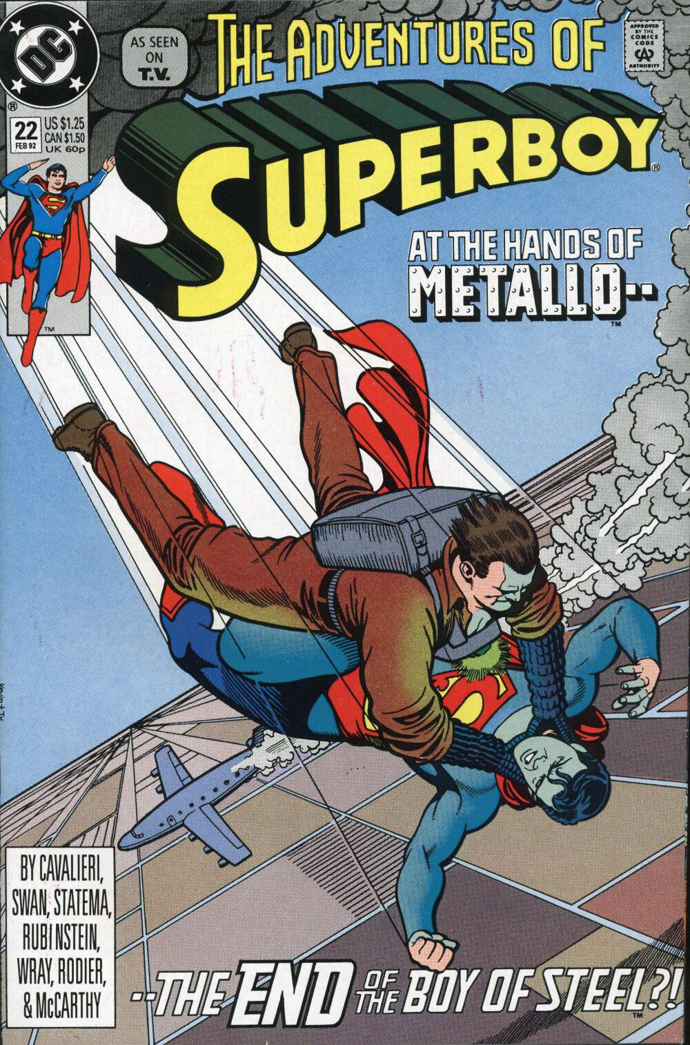 Read online Superboy (1990) comic -  Issue #22 - 1