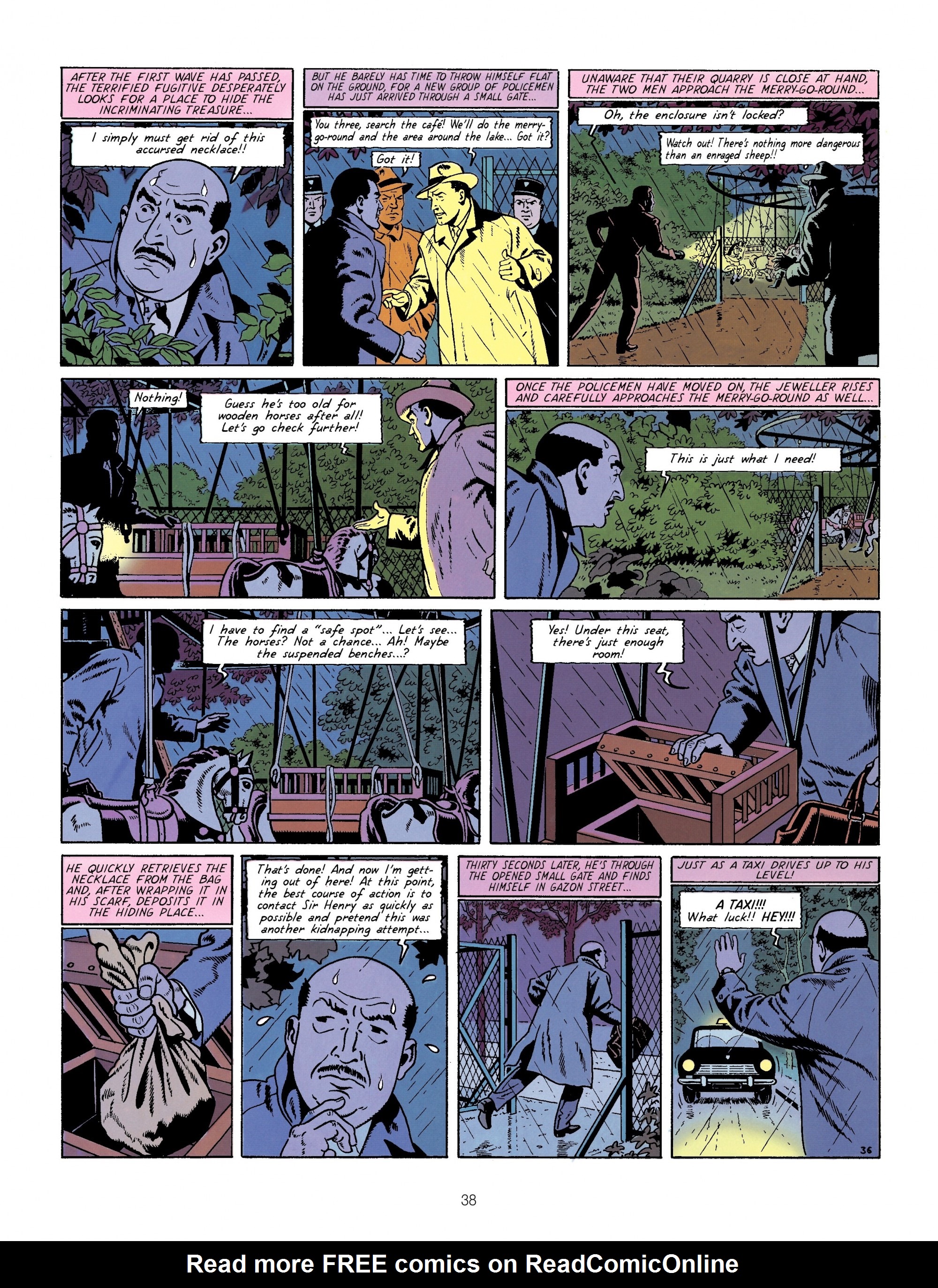 Read online Blake & Mortimer comic -  Issue #7 - 38