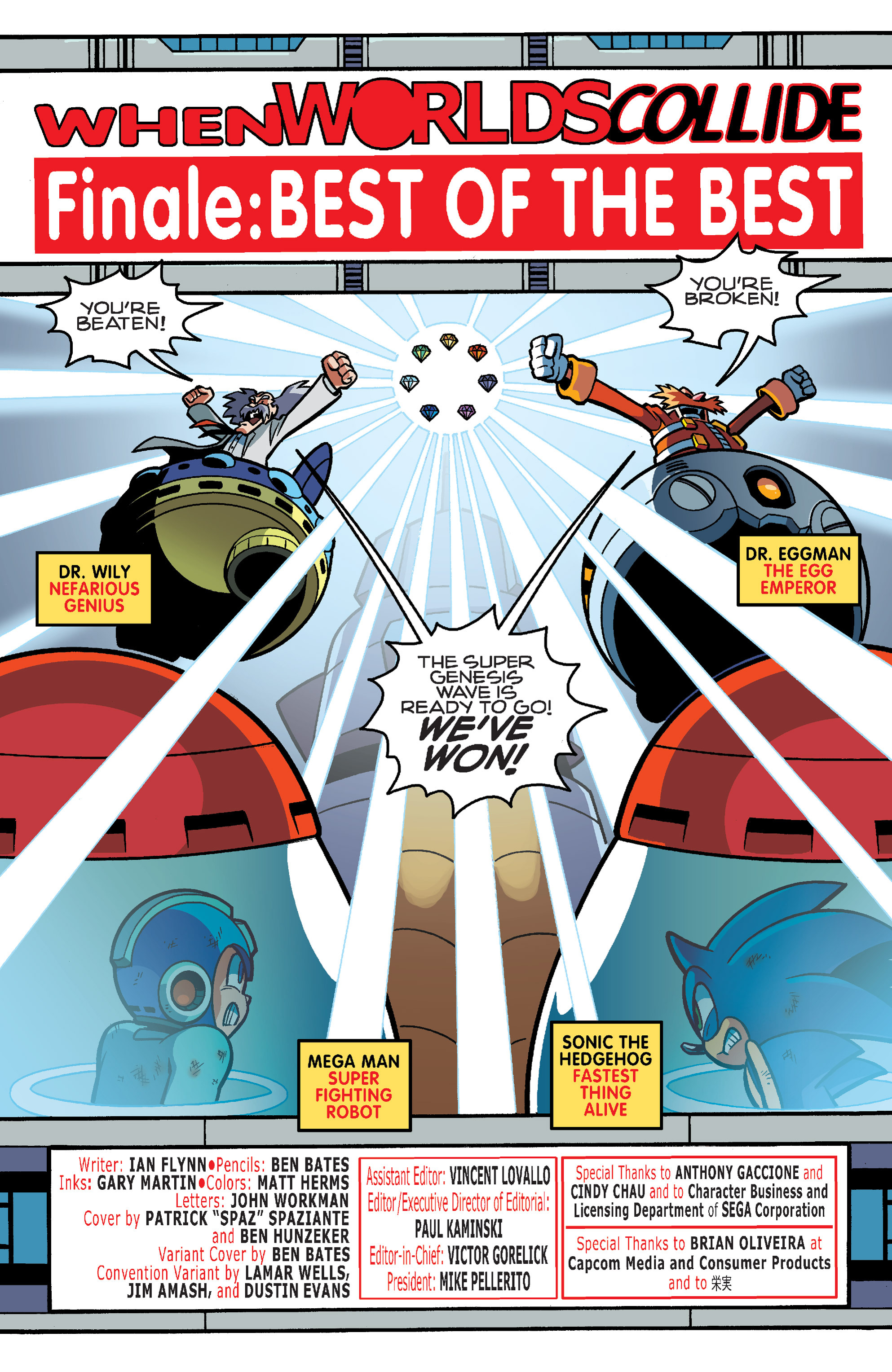Read online Sonic Mega Man Worlds Collide comic -  Issue # Vol 3 - 96