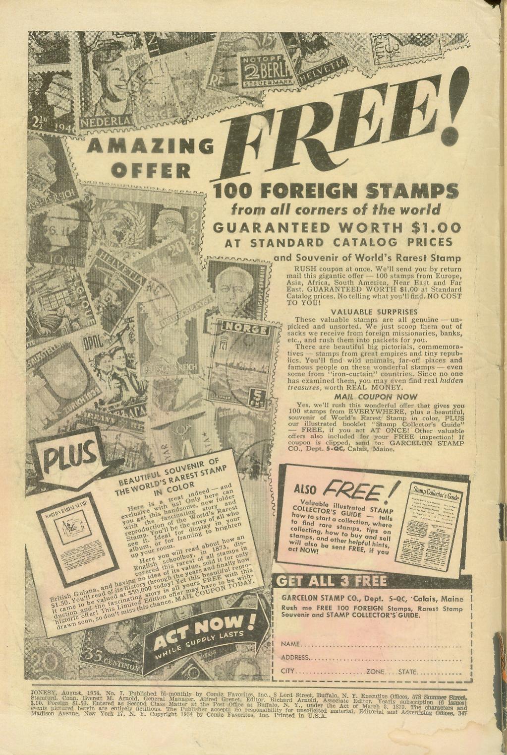 Read online Jonesy (1953) comic -  Issue #7 - 2
