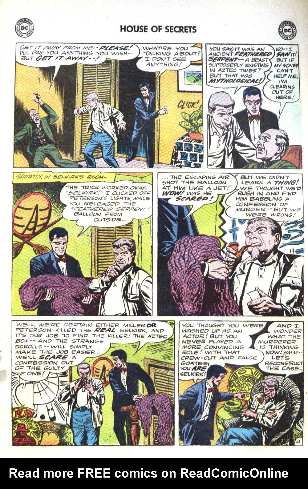 Read online House of Secrets (1956) comic -  Issue #60 - 17