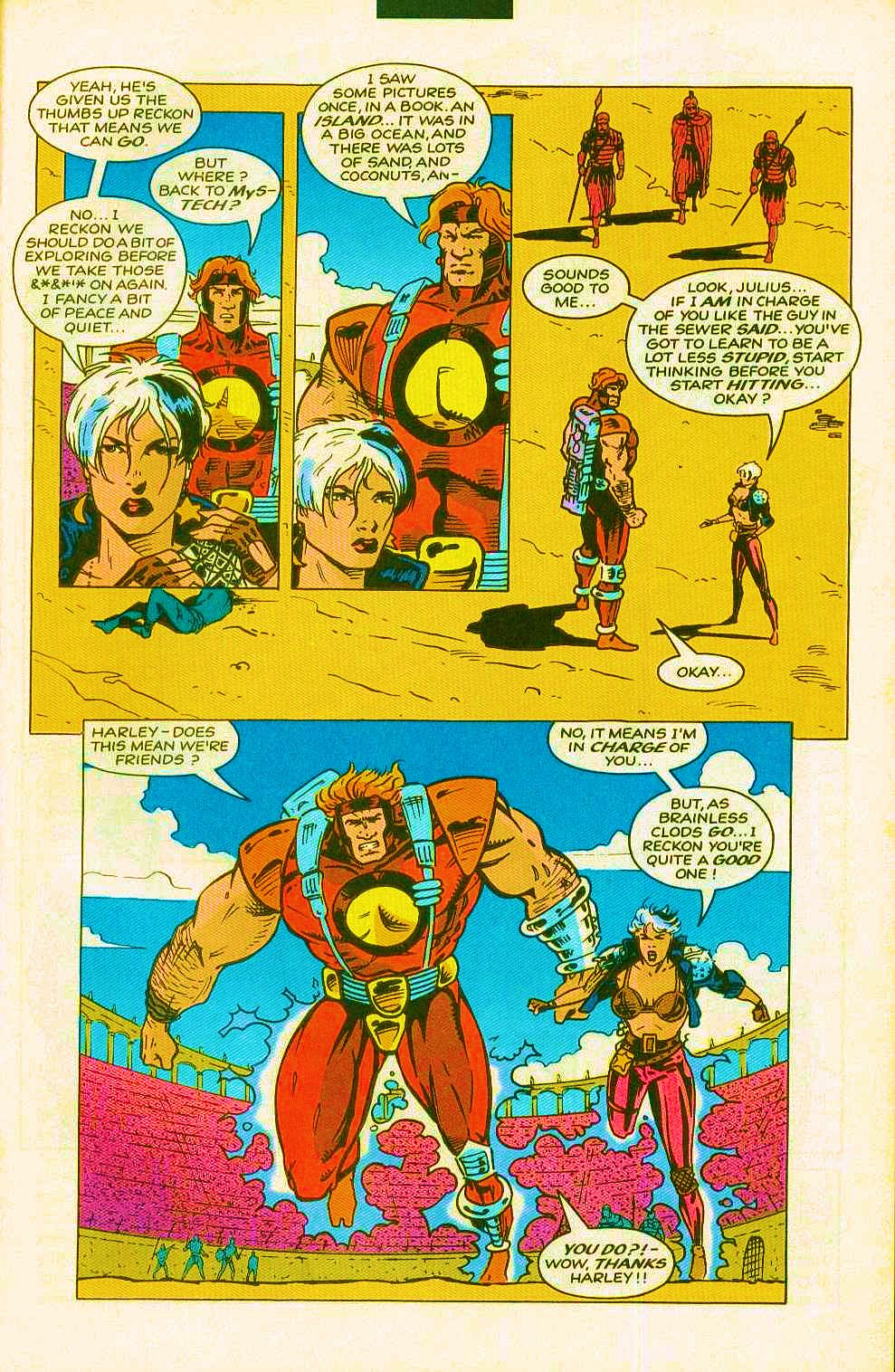 Read online Motormouth & Killpower comic -  Issue #9 - 23