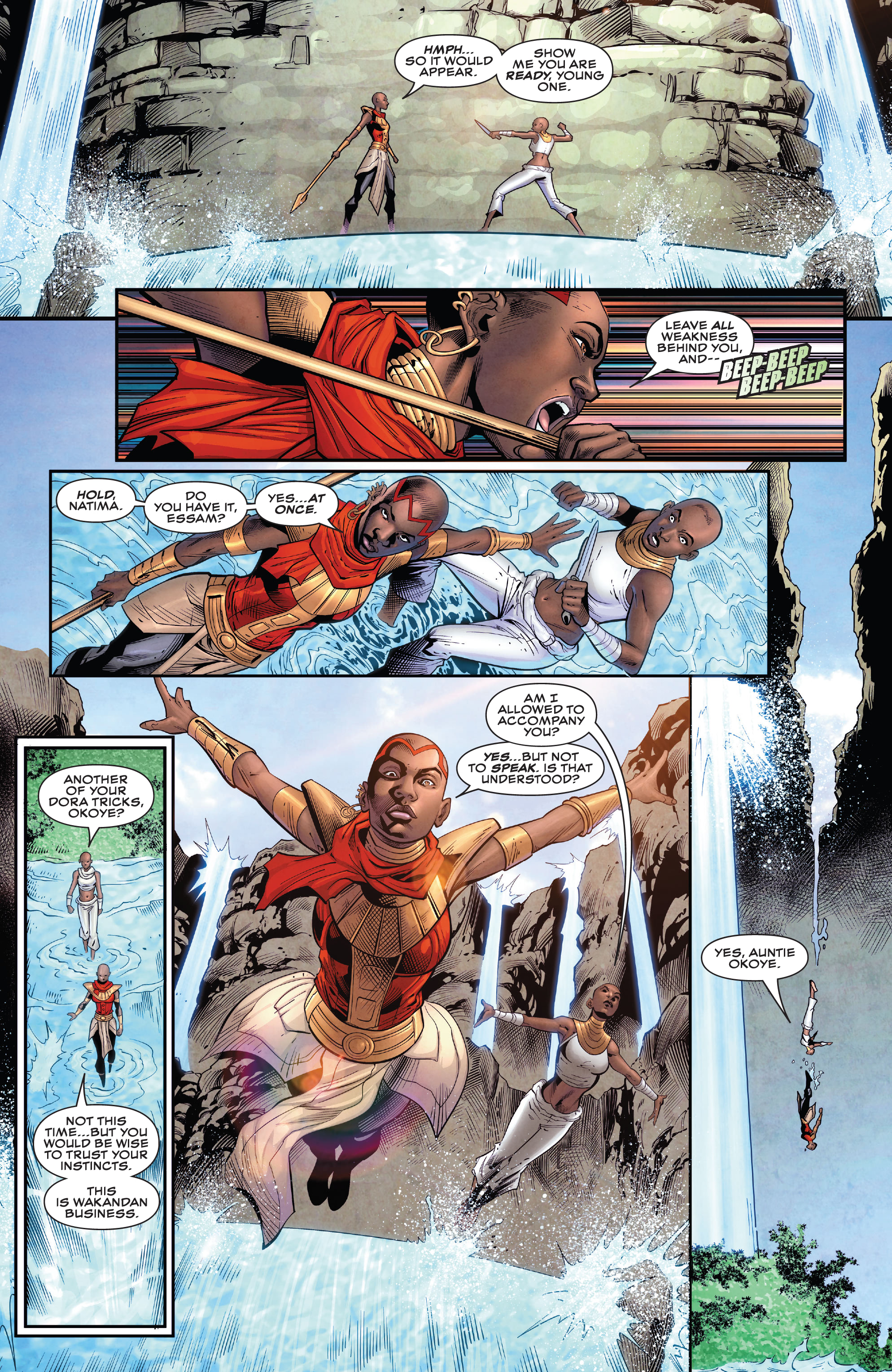 Read online Wakanda comic -  Issue #5 - 6