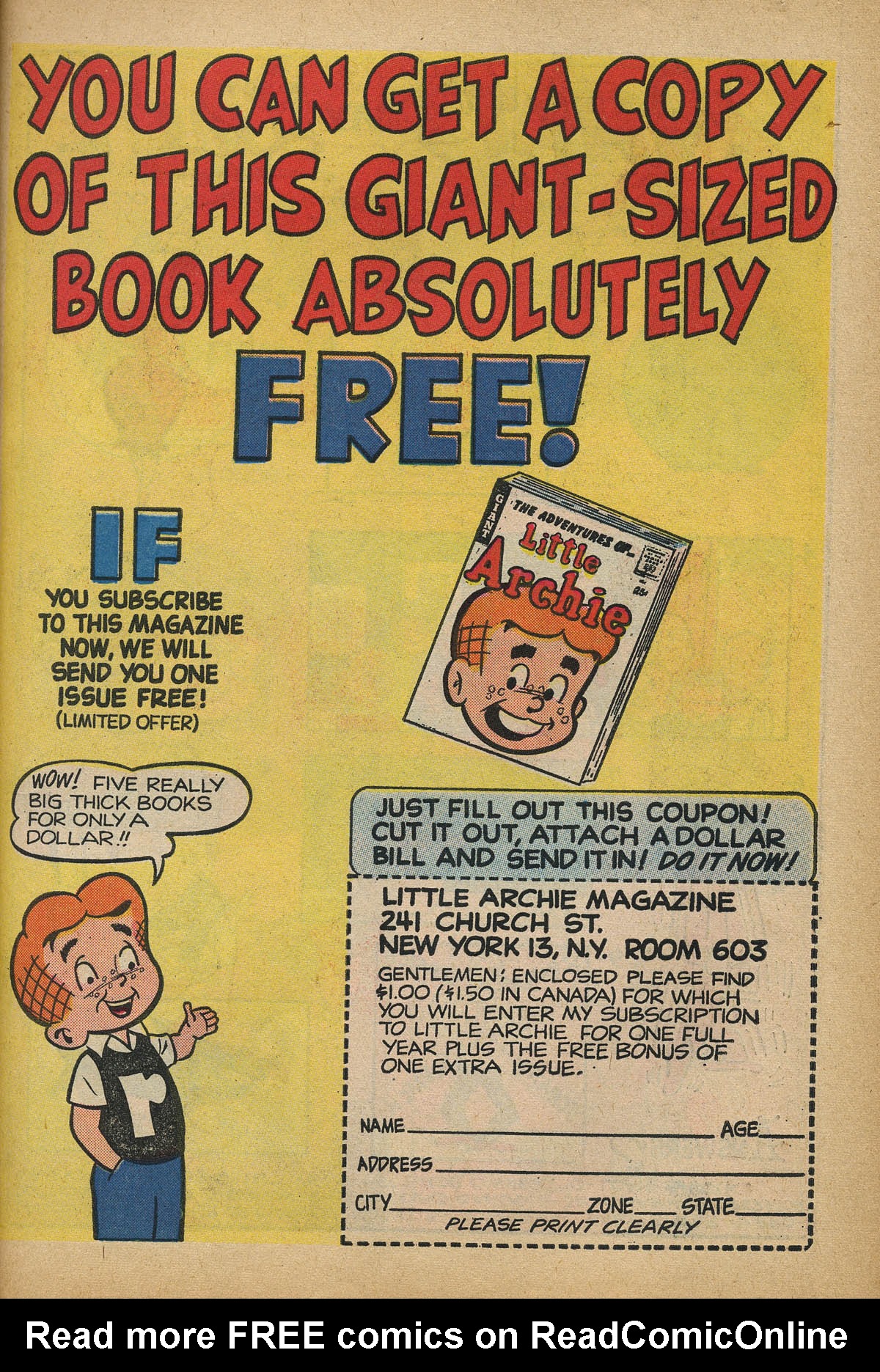 Read online The Adventures of Little Archie comic -  Issue #18 - 31