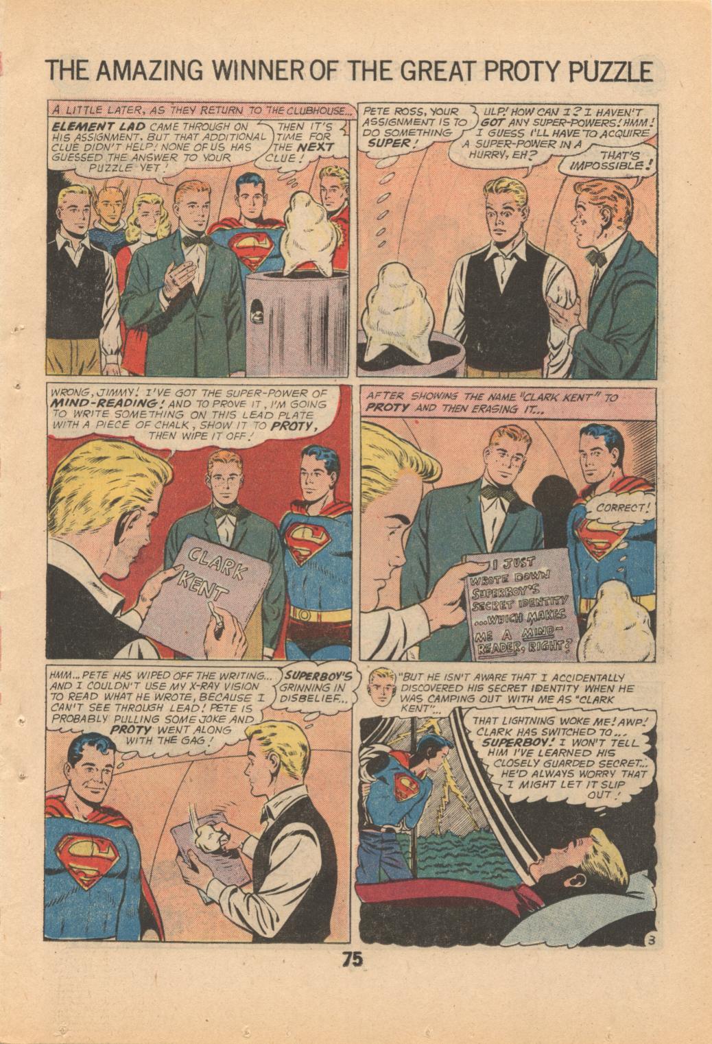 Read online Superboy (1949) comic -  Issue #185 - 76