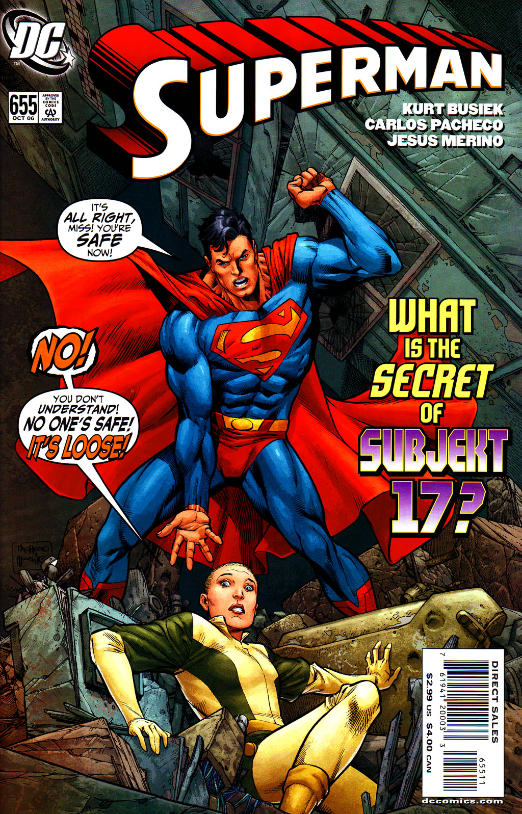 Read online Superman (1939) comic -  Issue #655 - 1