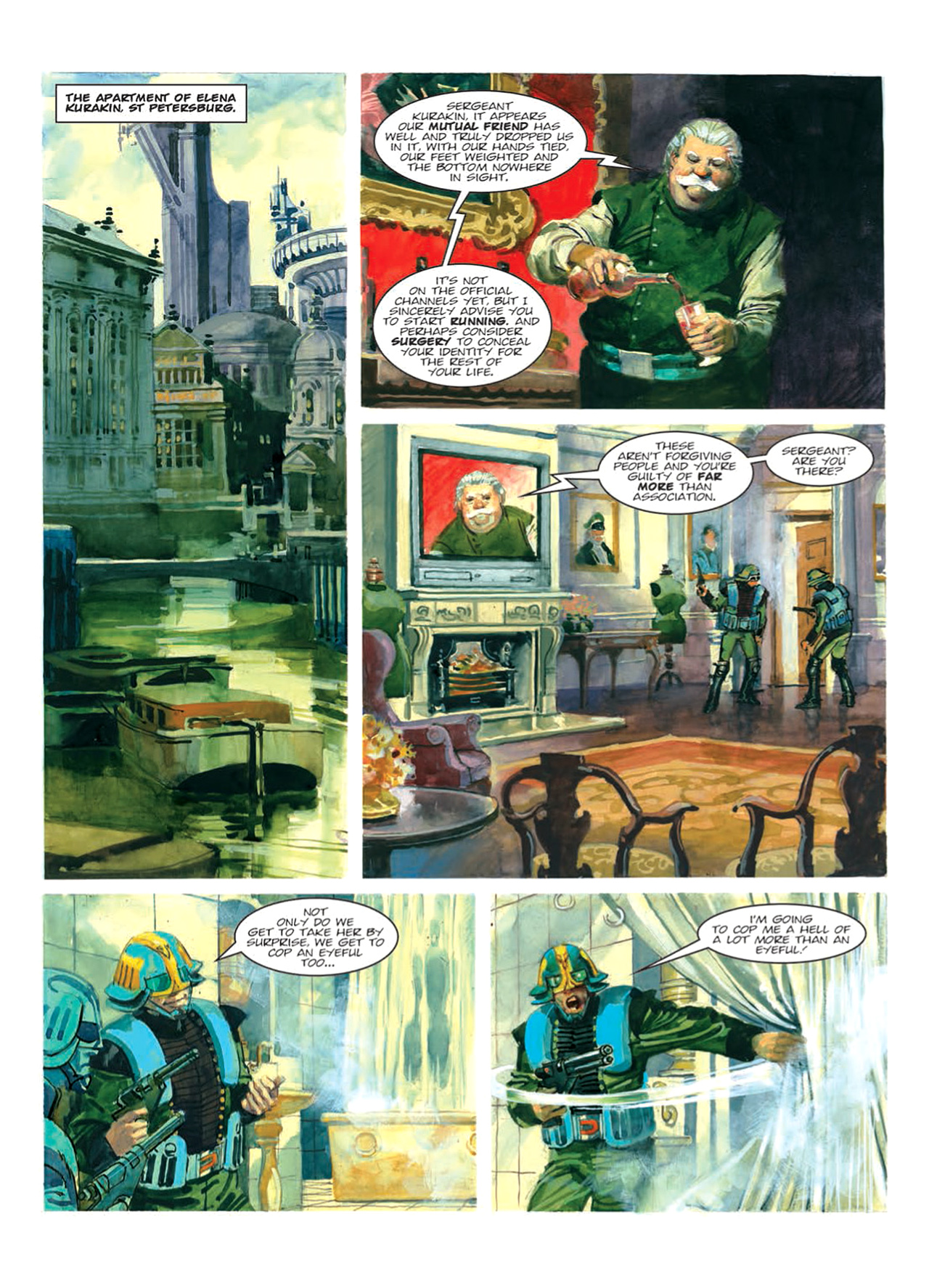 Read online Nikolai Dante comic -  Issue # TPB 9 - 72