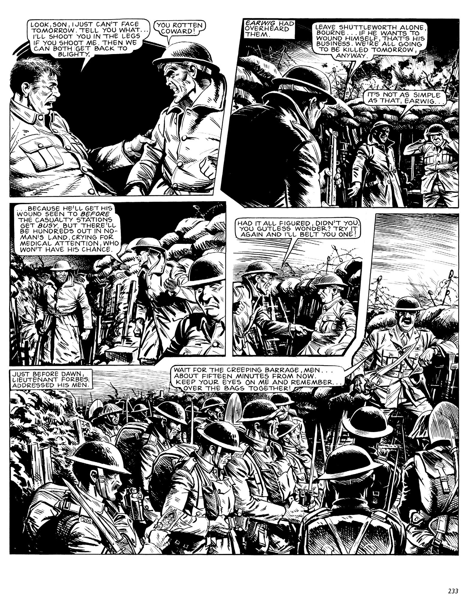 Read online Charley's War: The Definitive Collection comic -  Issue # TPB 2 - 233