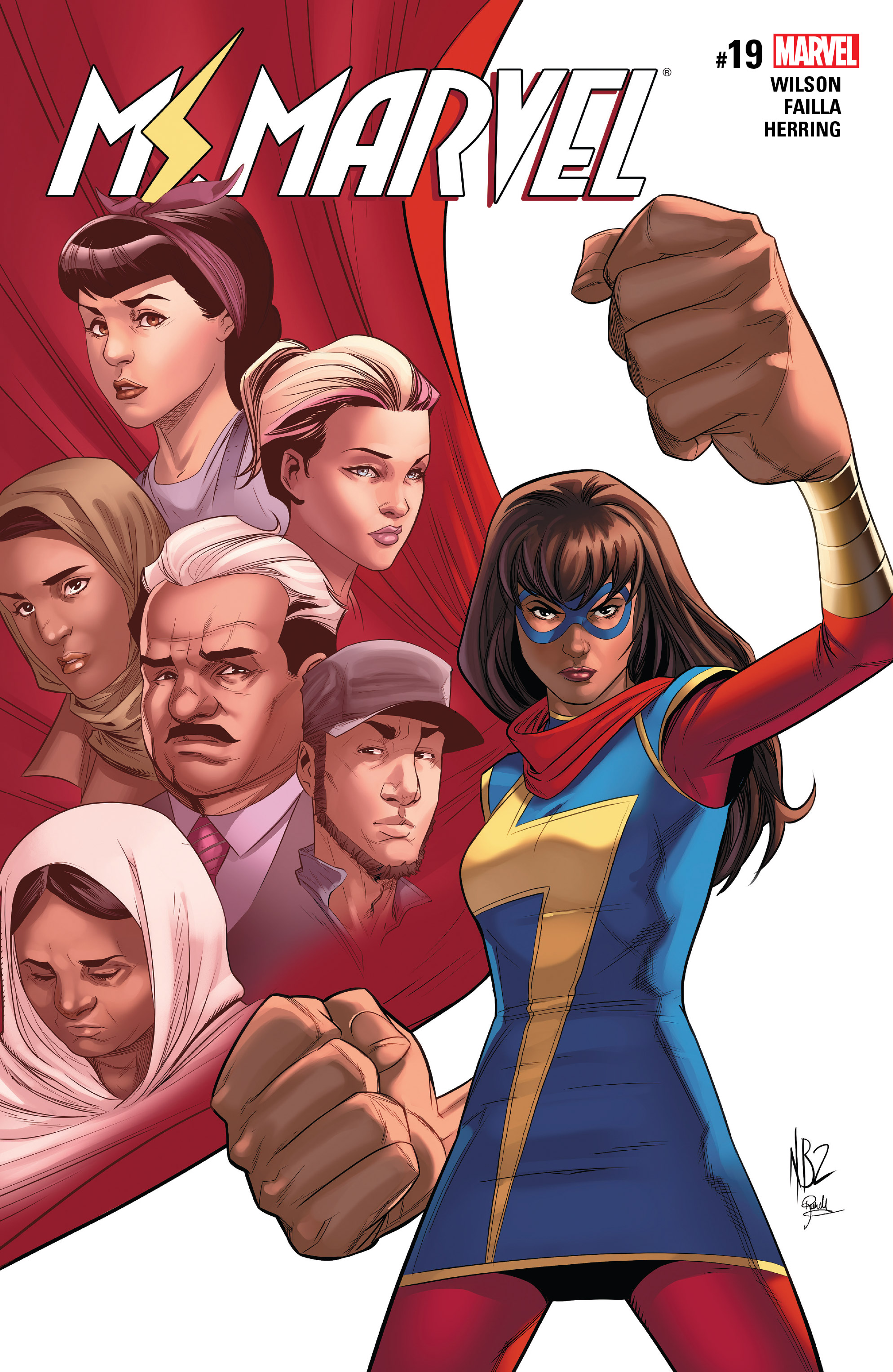 Read online Ms. Marvel (2016) comic -  Issue #19 - 1