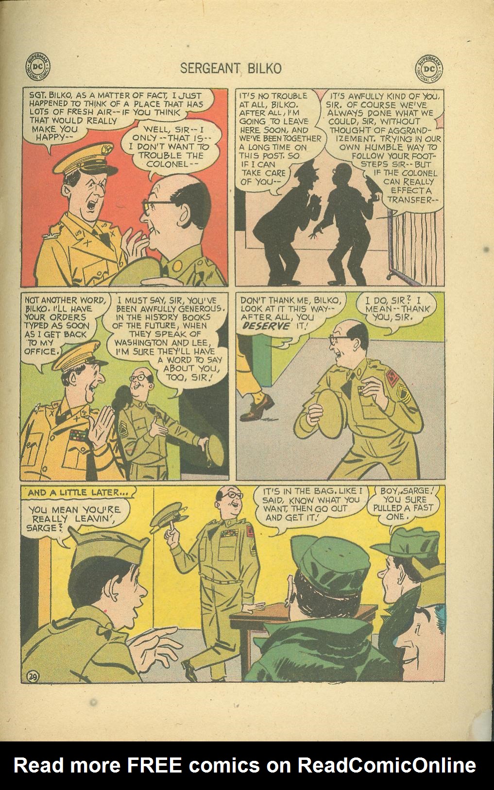 Read online Sergeant Bilko comic -  Issue #6 - 31