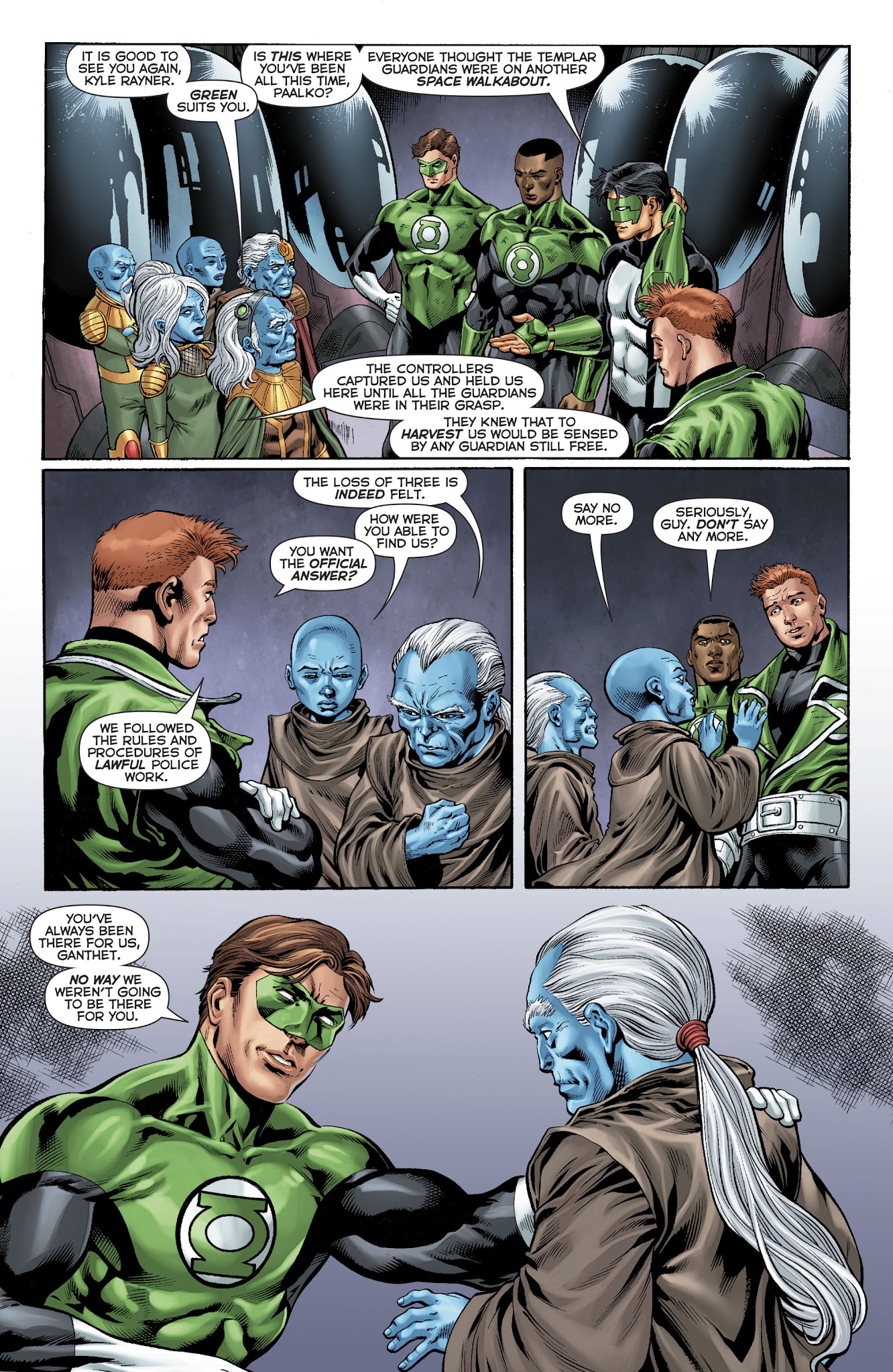 Read online Hal Jordan And The Green Lantern Corps comic -  Issue #36 - 16