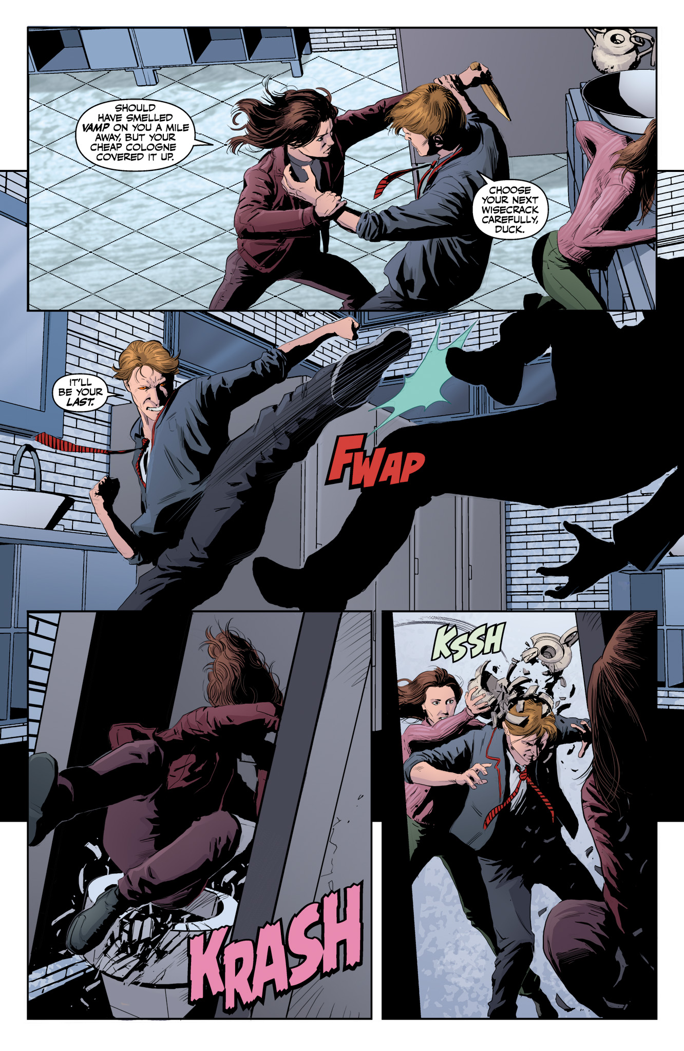 Read online Angel & Faith Season 10 comic -  Issue #16 - 14
