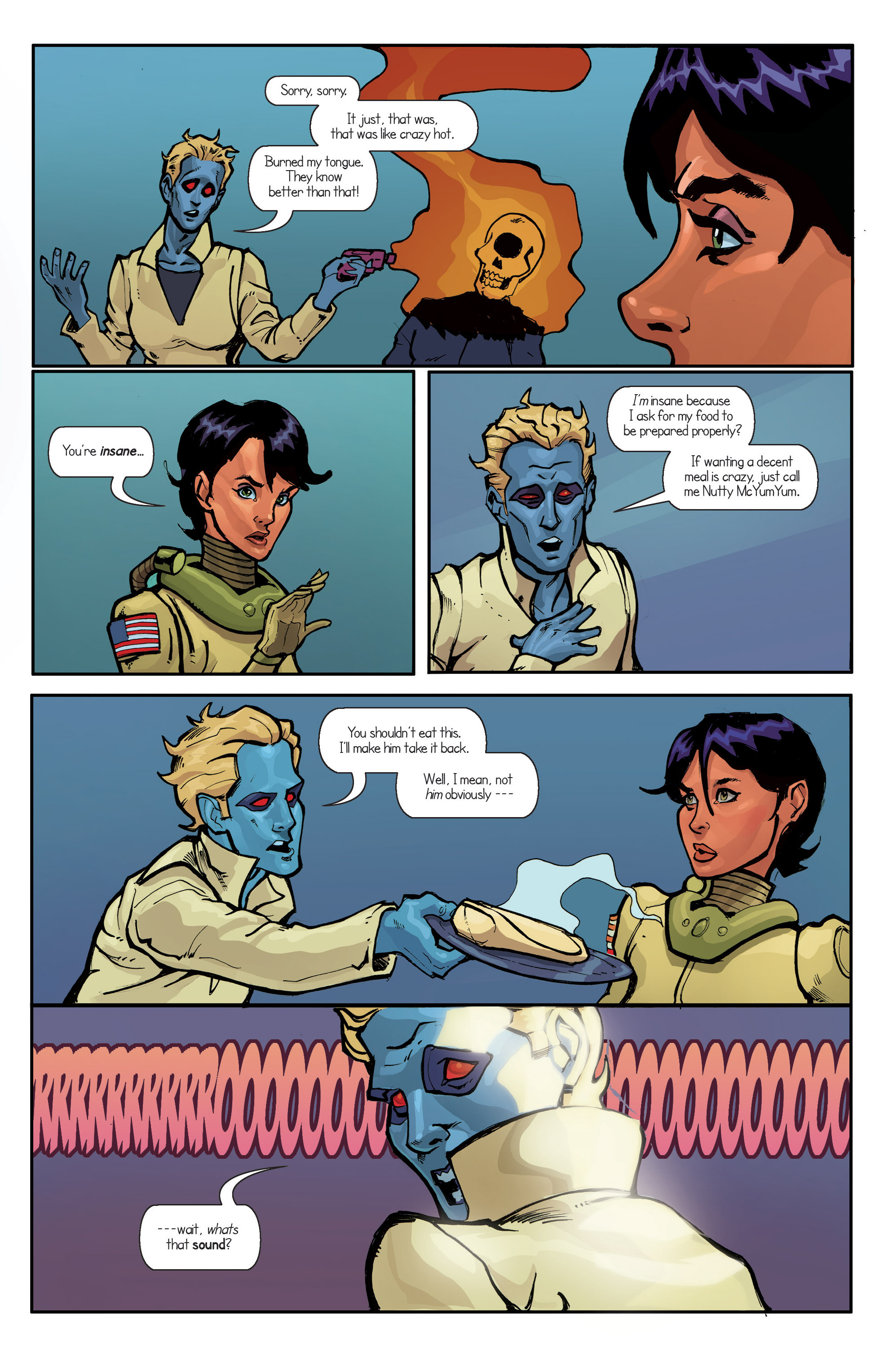 Read online Zoe Dare Versus The Disasteroid comic -  Issue #3 - 19