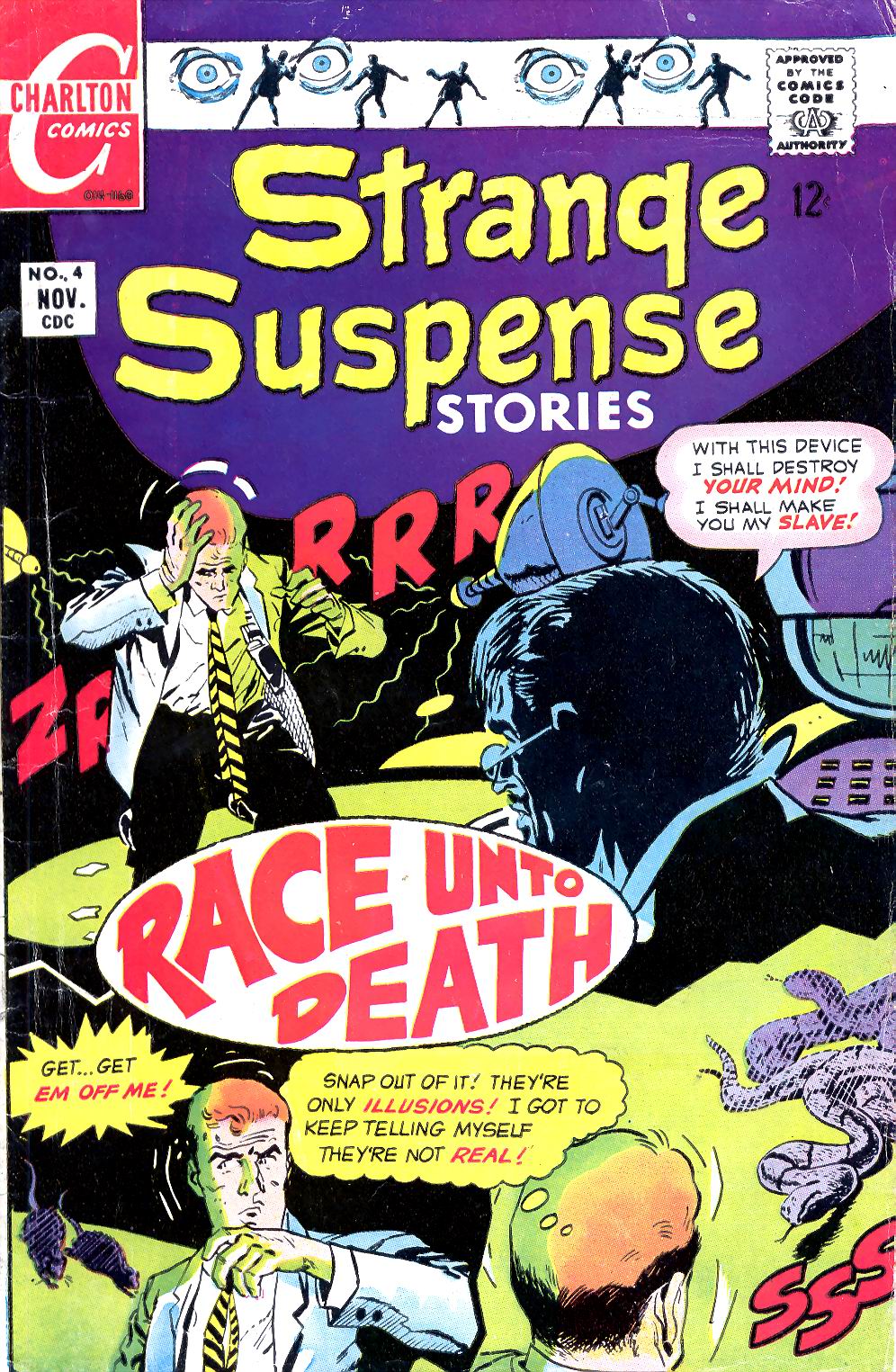 Read online Strange Suspense Stories (1967) comic -  Issue #4 - 1