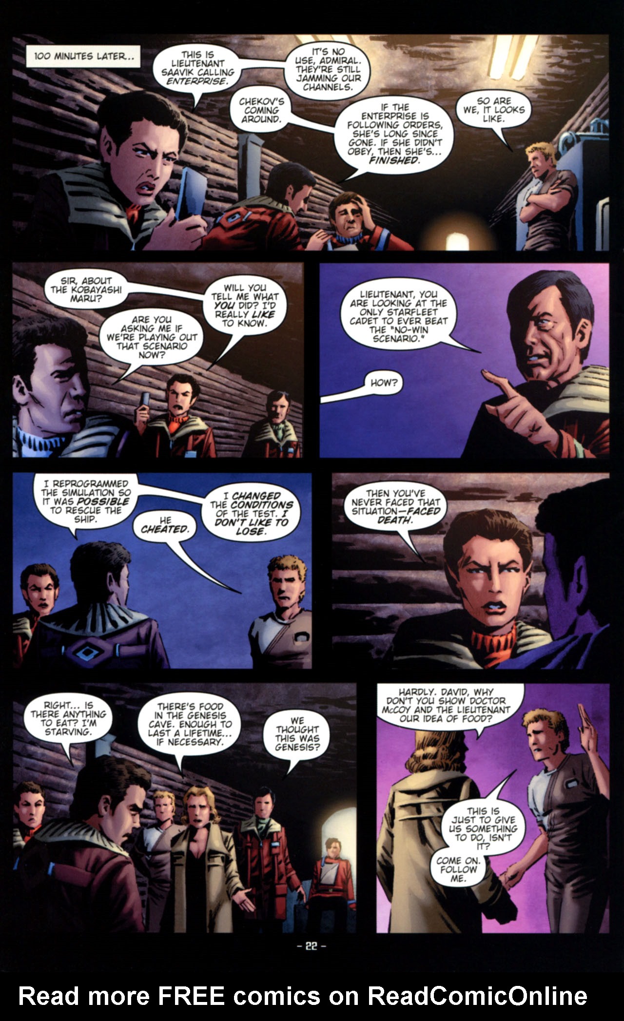 Read online Star Trek II: The Wrath of Khan comic -  Issue #2 - 21