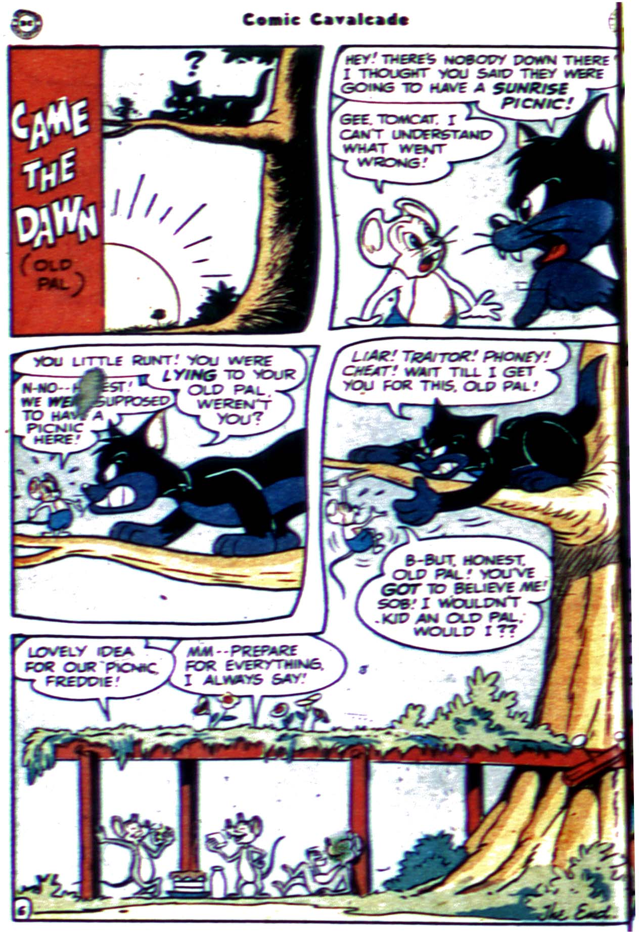 Read online Comic Cavalcade comic -  Issue #30 - 18