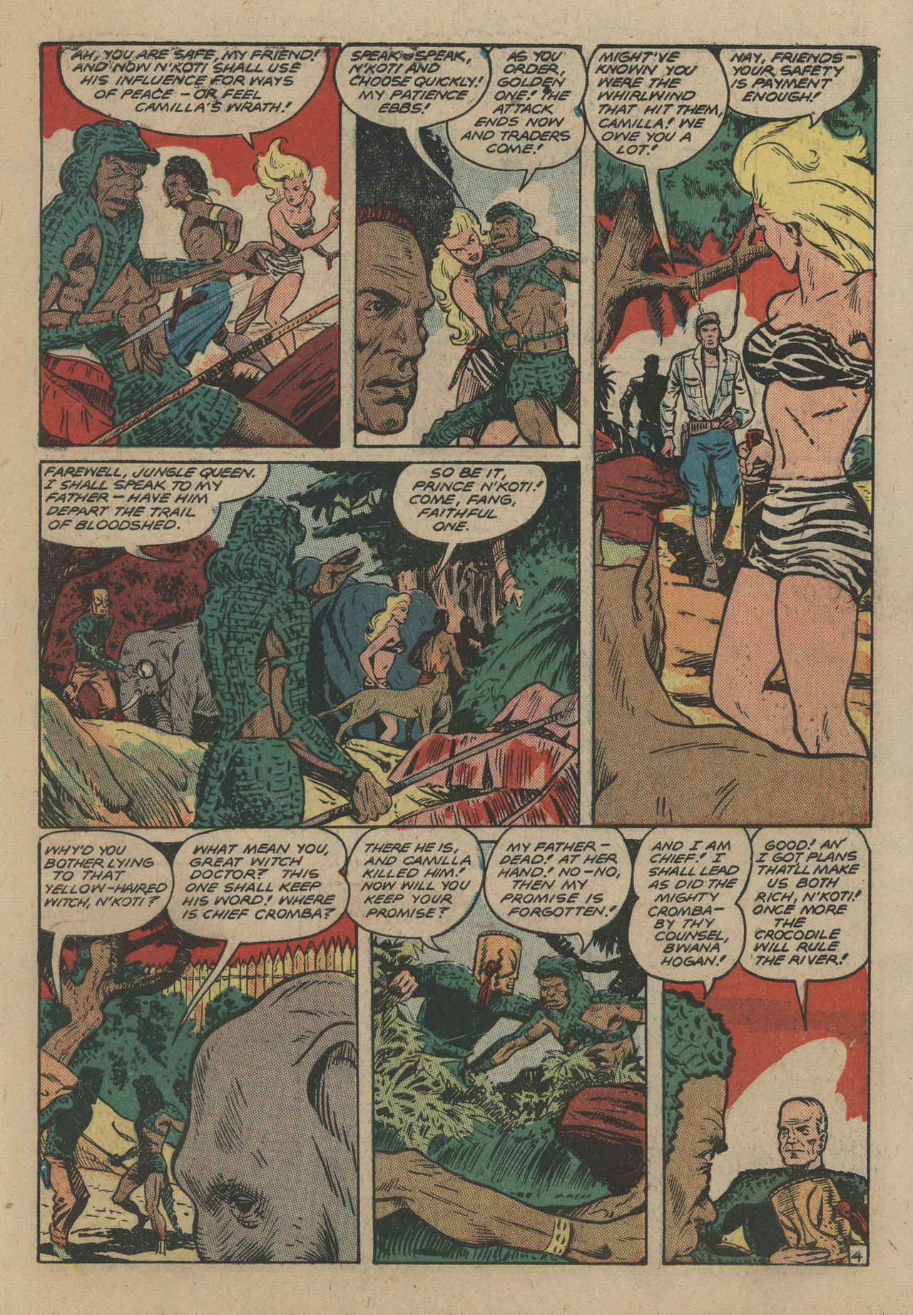 Read online Jungle Comics comic -  Issue #106 - 39