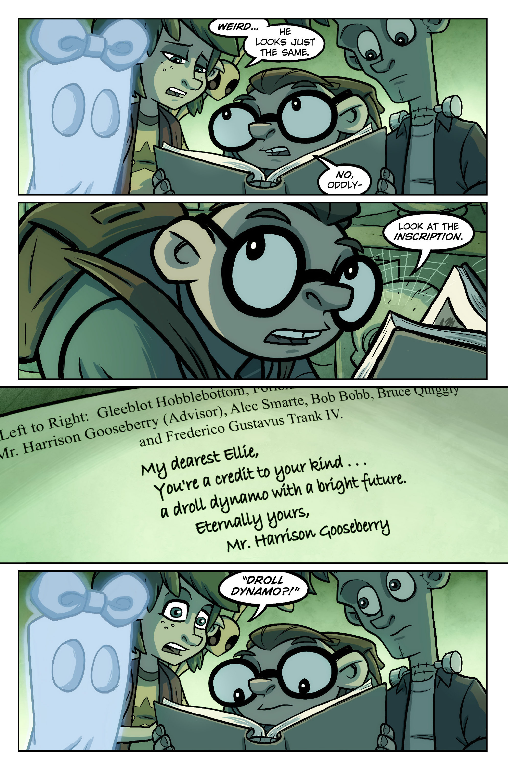 Read online Oddly Normal (2014) comic -  Issue #13 - 19