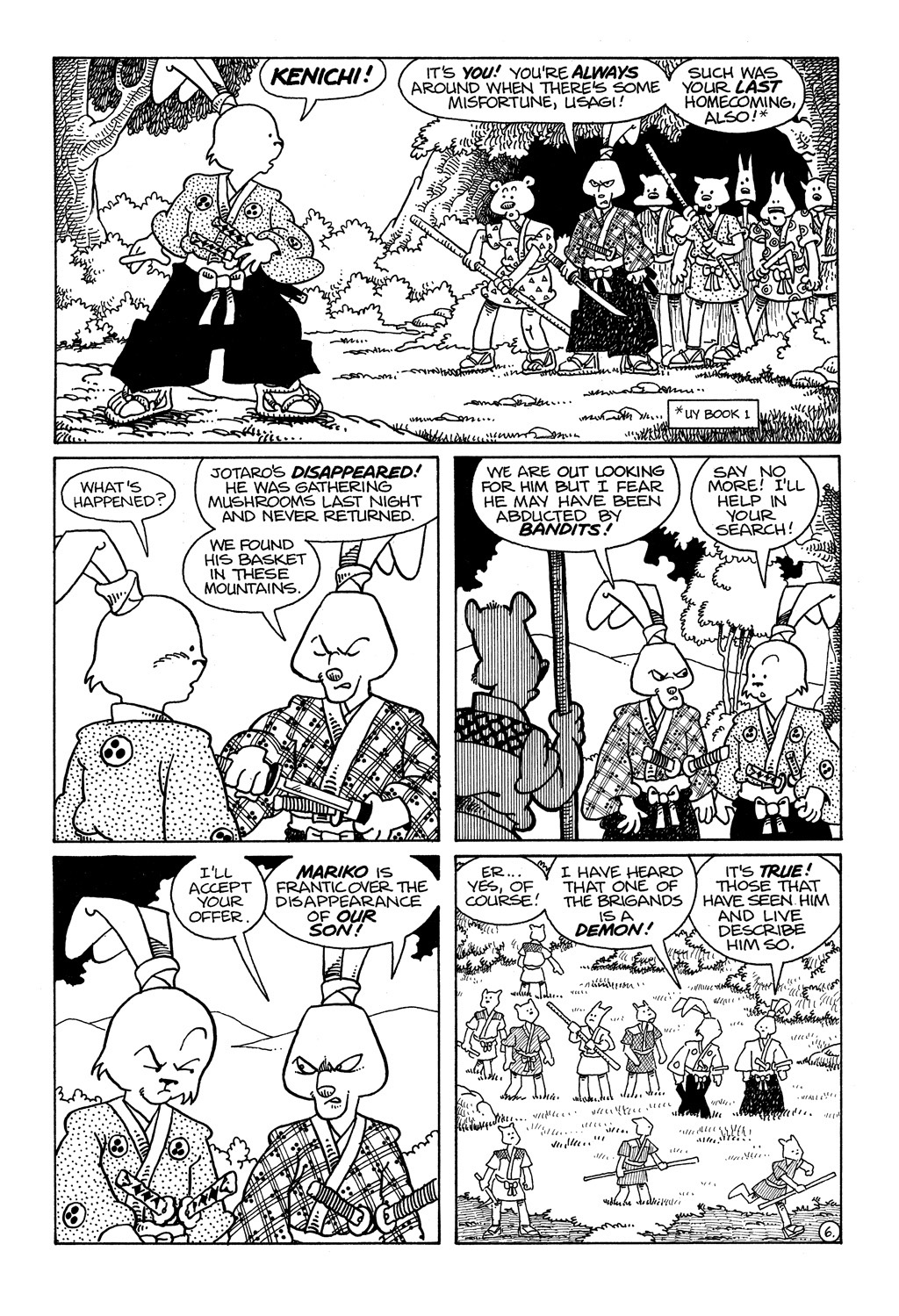 Read online Usagi Yojimbo (1987) comic -  Issue #29 - 8