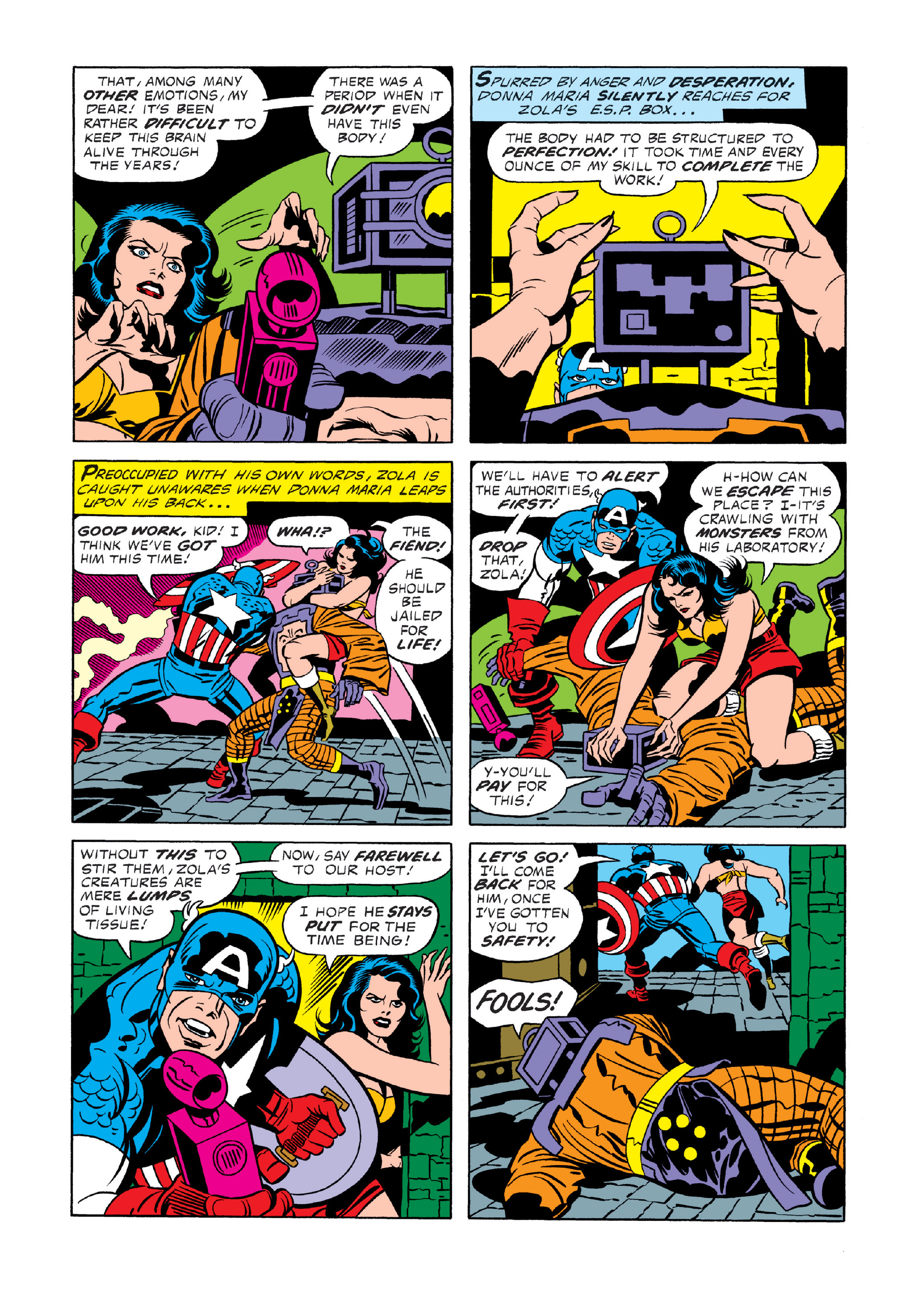 Read online Marvel Masterworks: Captain America comic -  Issue # TPB 11 (Part 2) - 91