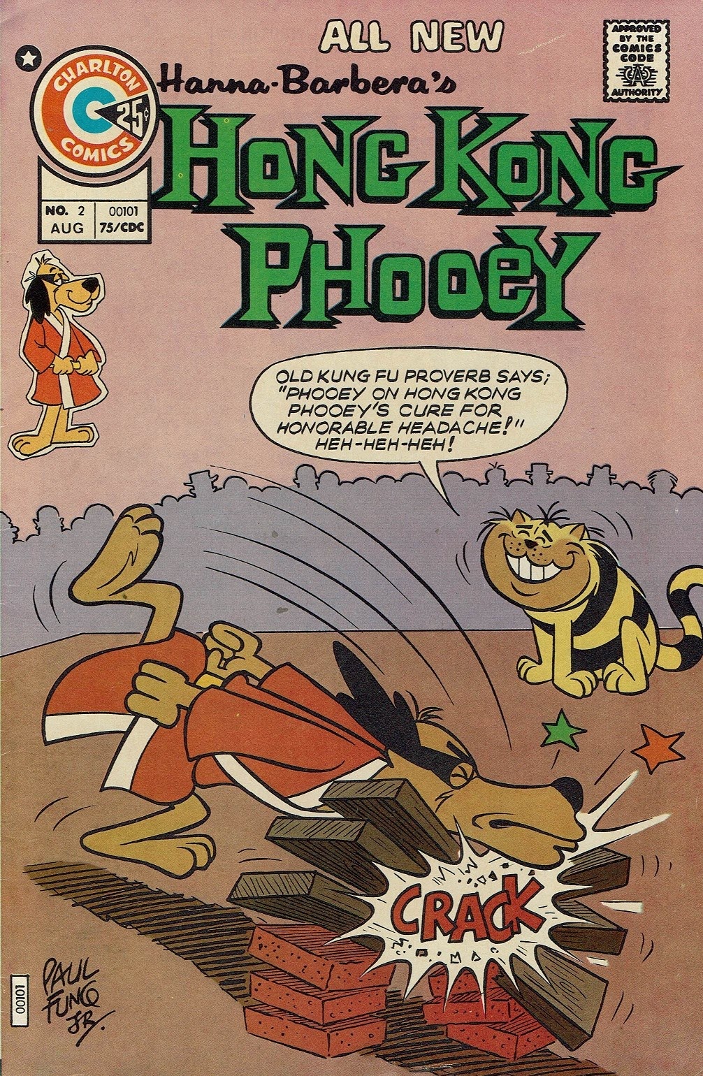 Read online Hong Kong Phooey comic -  Issue #2 - 1