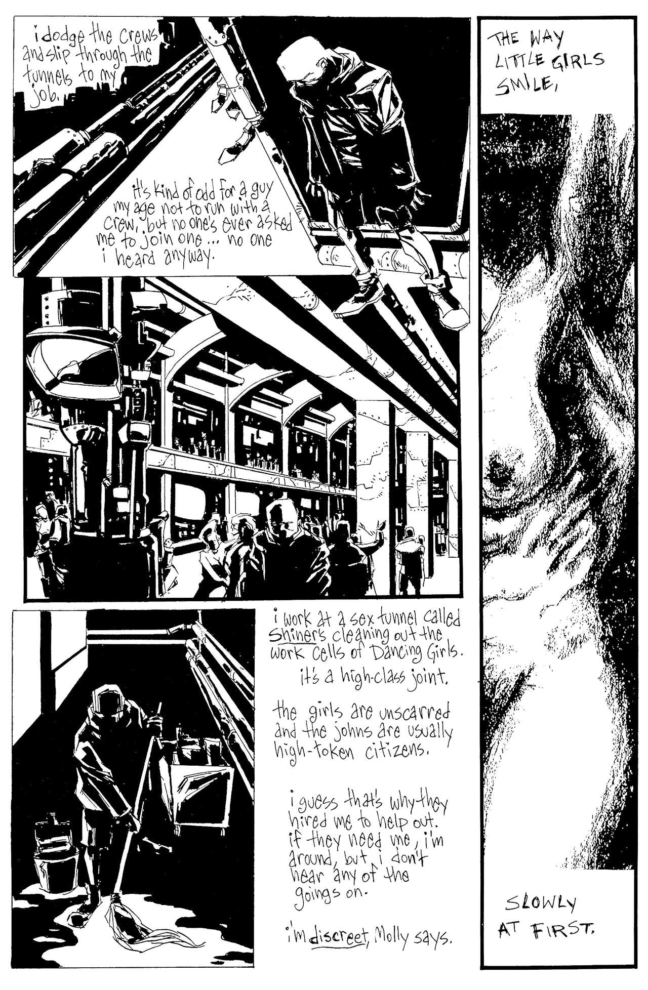 Read online Andrew Vachss' Underground comic -  Issue #1 - 37