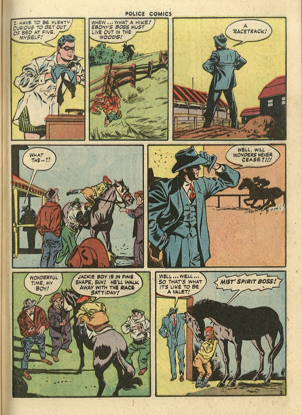 Read online Police Comics comic -  Issue #57 - 53