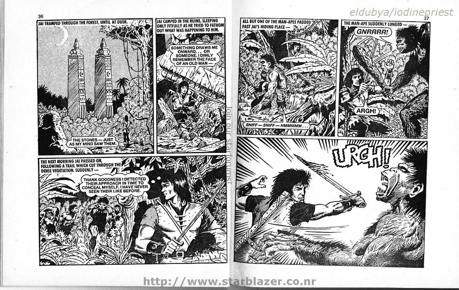 Read online Starblazer comic -  Issue #192 - 20