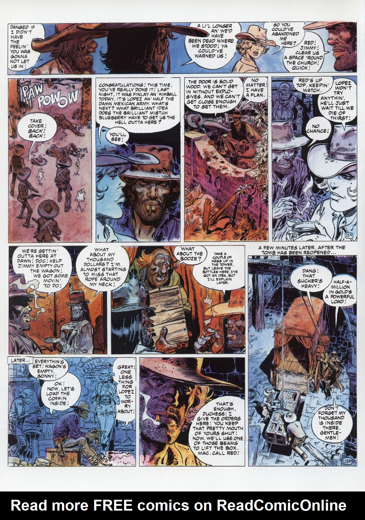 Read online Epic Graphic Novel: Blueberry comic -  Issue #2 - 34
