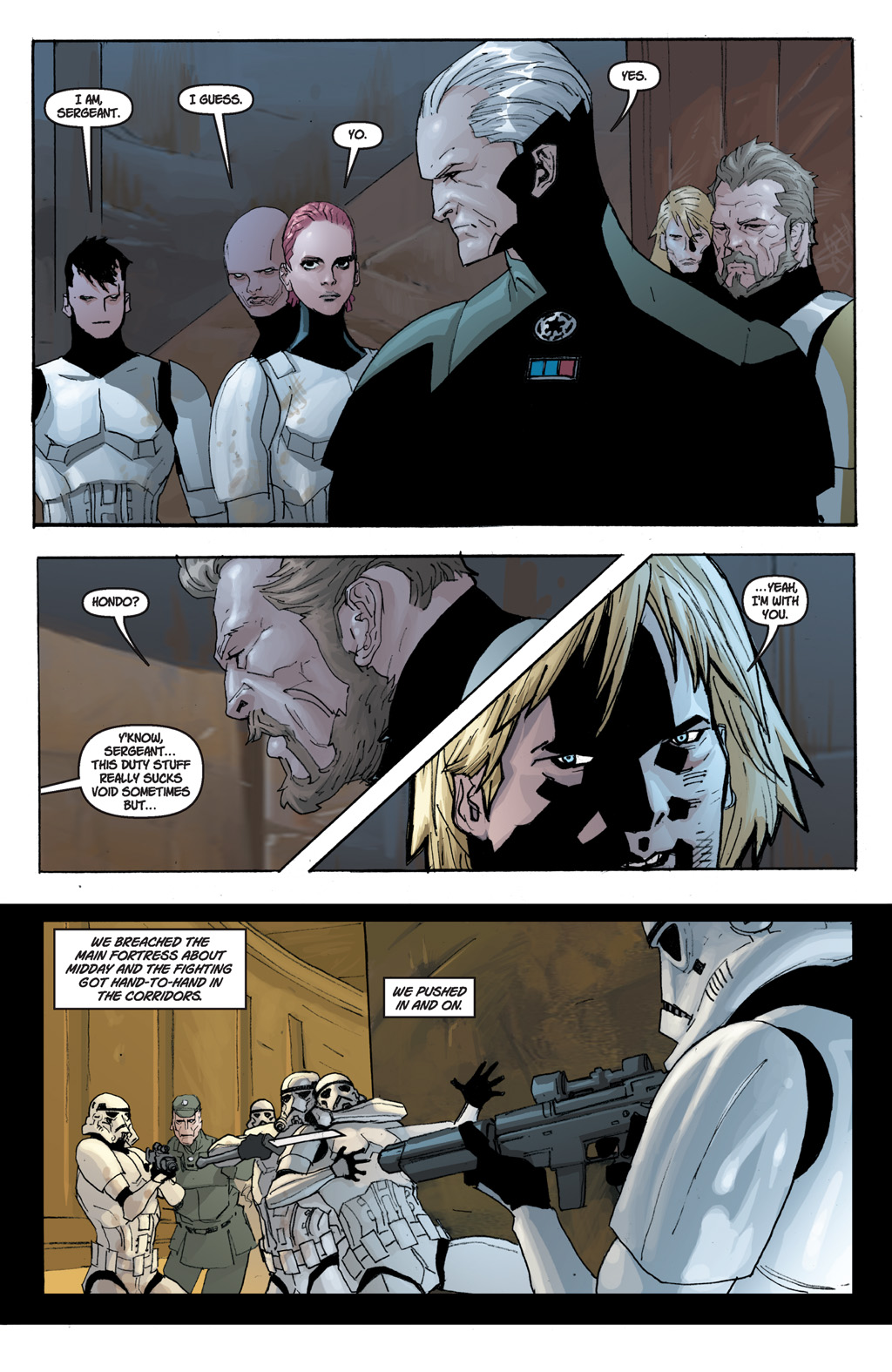 Read online Star Wars: Legacy (2006) comic -  Issue #4 - 17