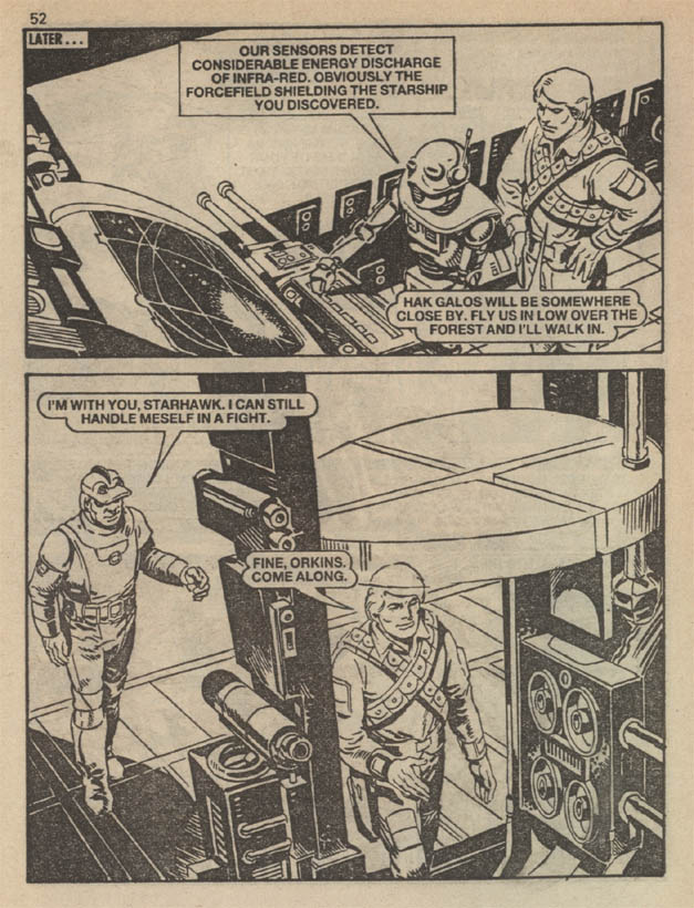 Read online Starblazer comic -  Issue #186 - 51