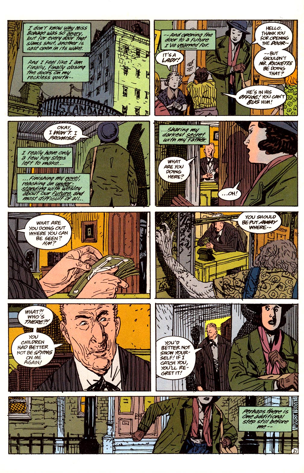 Read online Sandman Mystery Theatre comic -  Issue #66 - 21