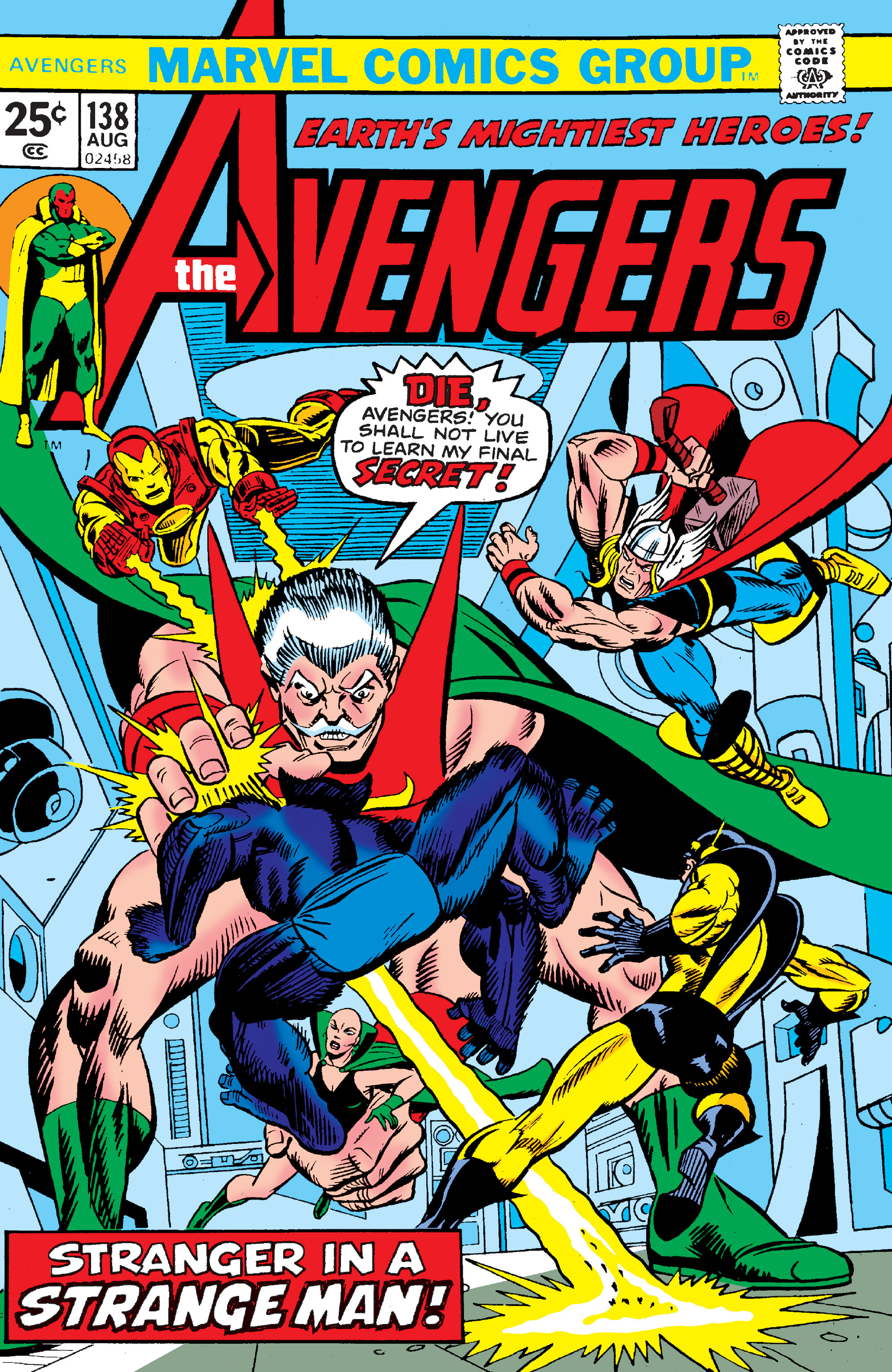 Read online The Avengers (1963) comic -  Issue #138 - 1